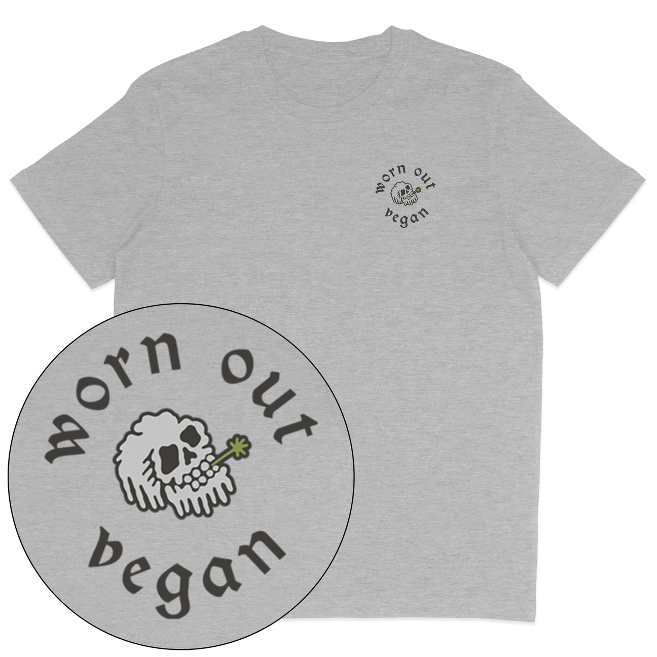 Worn Out Vegan Logo T-Shirt