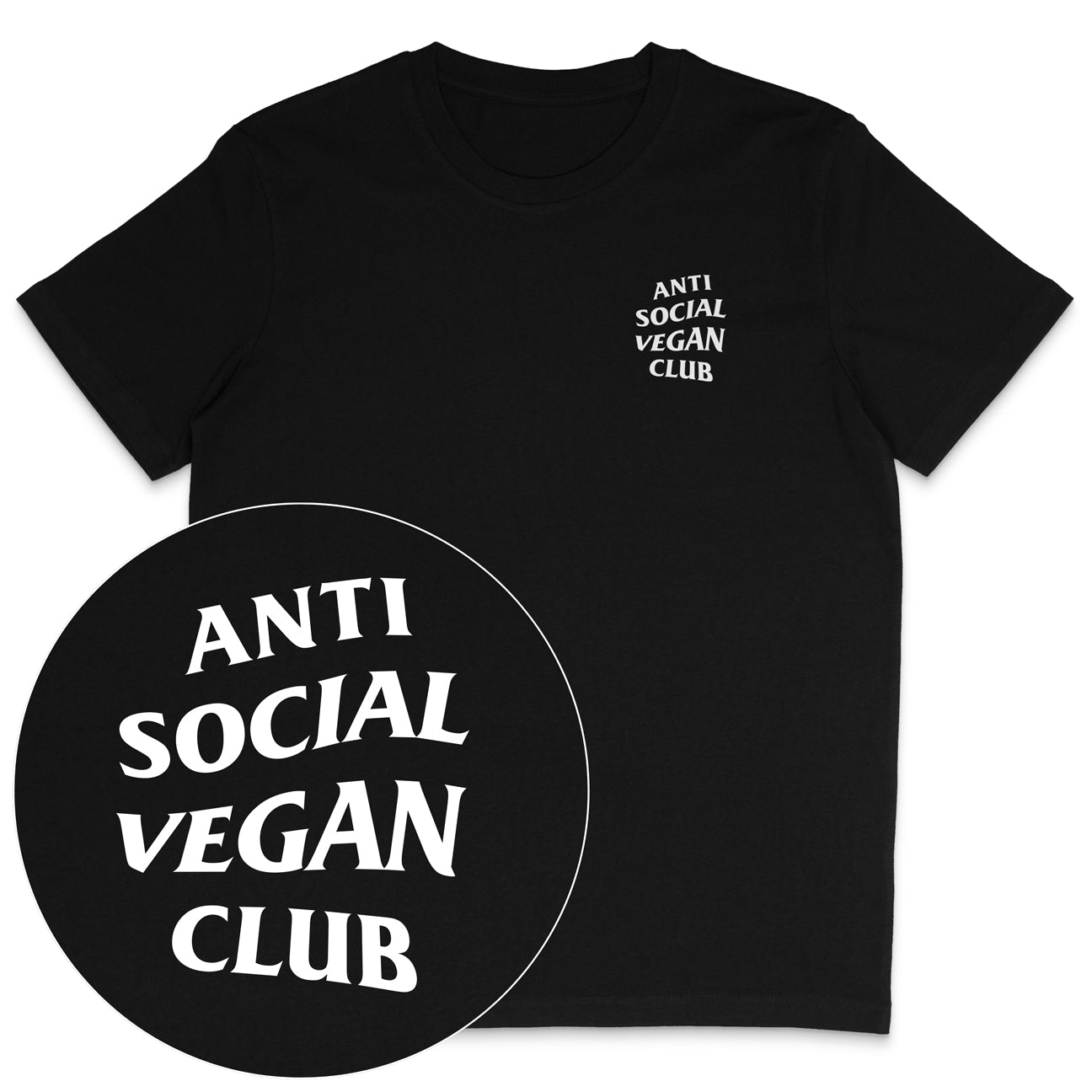Anti Social Vegan Club T-Shirt