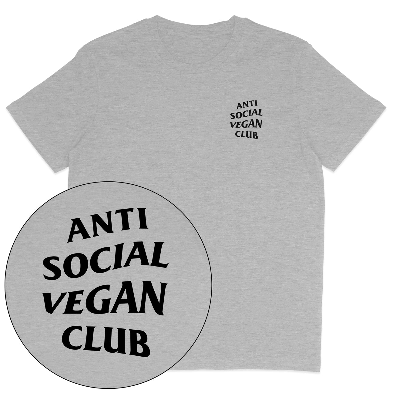 Anti Social Vegan Club T-Shirt