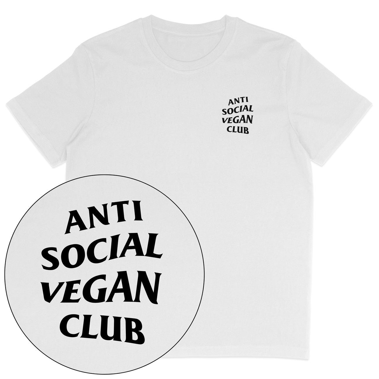 Anti Social Vegan Club T-Shirt