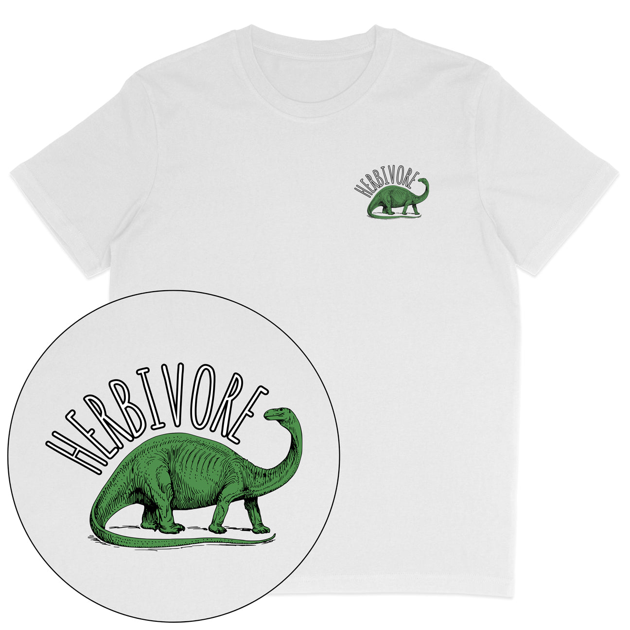 Herbivore Brontosaurus T-Shirt