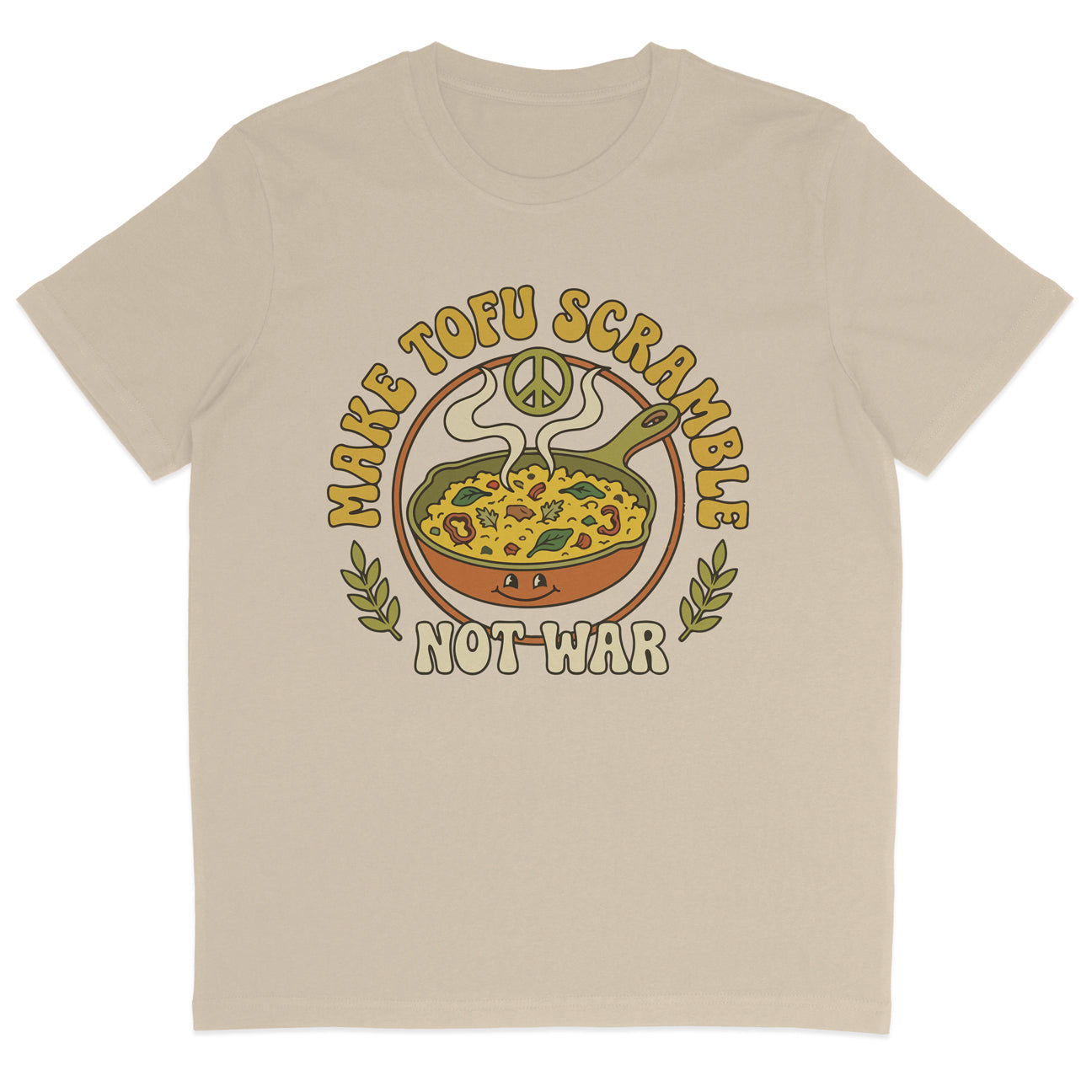 Make Tofu Scramble Not War T-Shirt