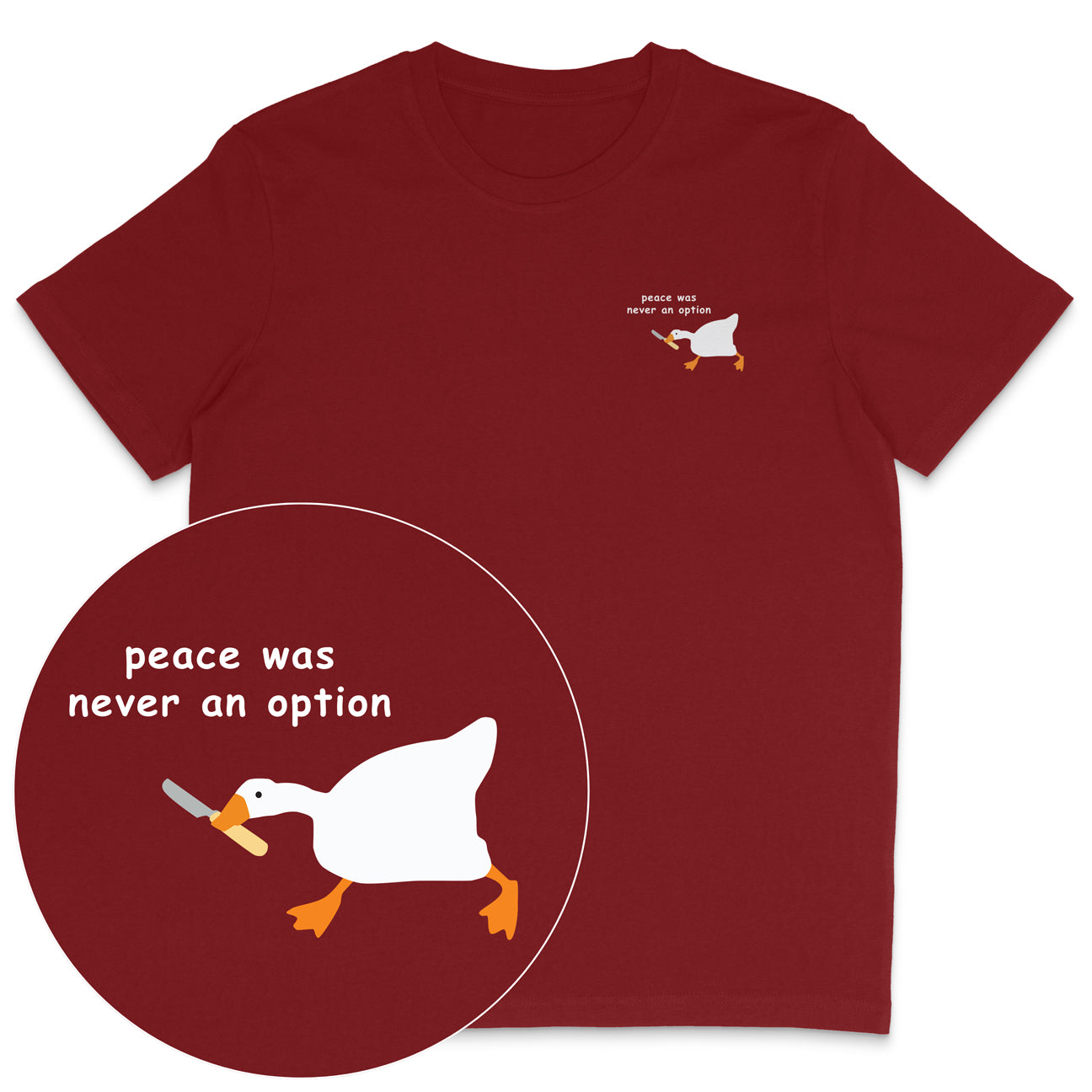 Peace Was Never An Option T-Shirt