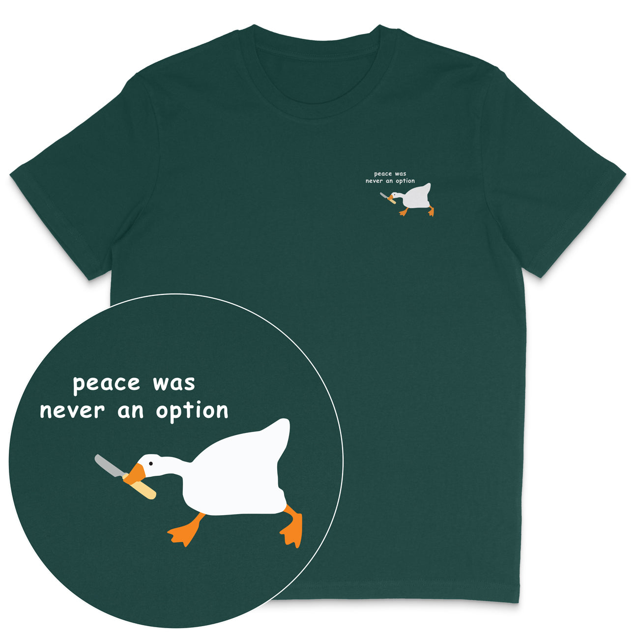 Peace Was Never An Option T-Shirt