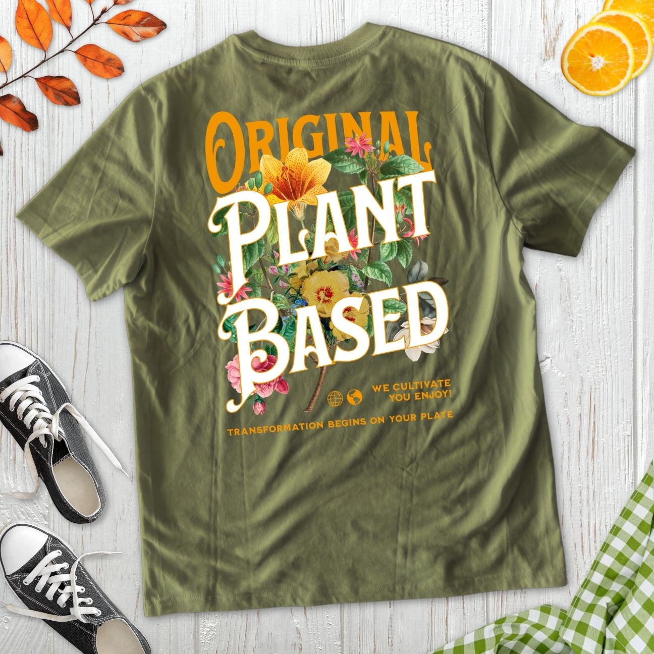 Plant-Based Streetwear T-Shirt