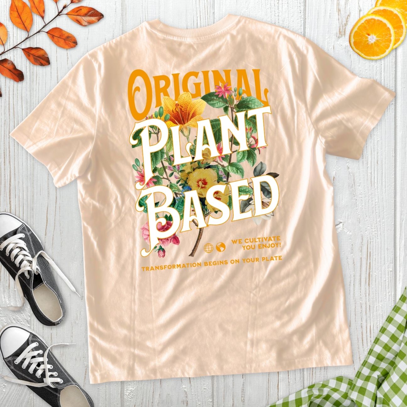 Plant-Based Streetwear T-Shirt