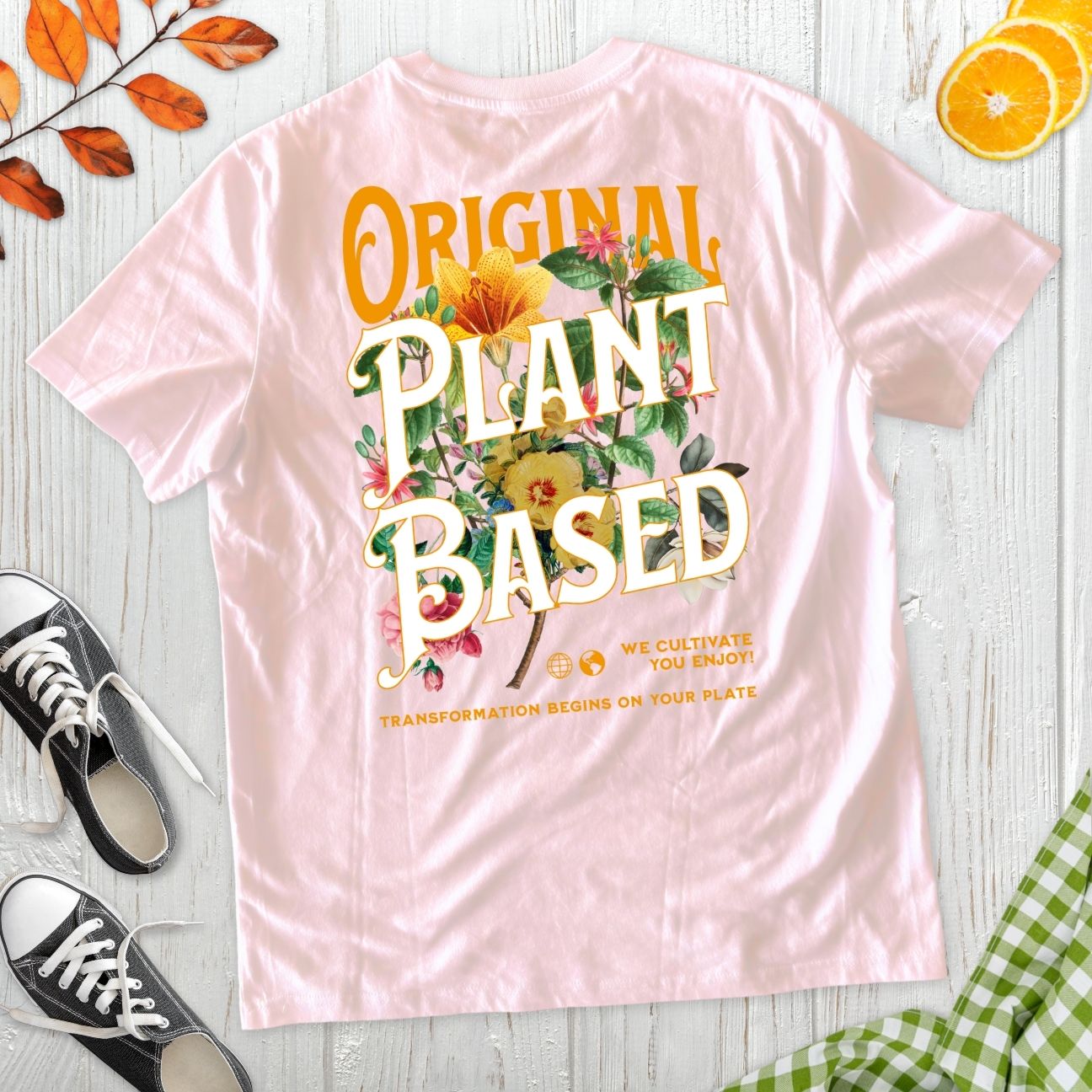 Plant-Based Streetwear T-Shirt