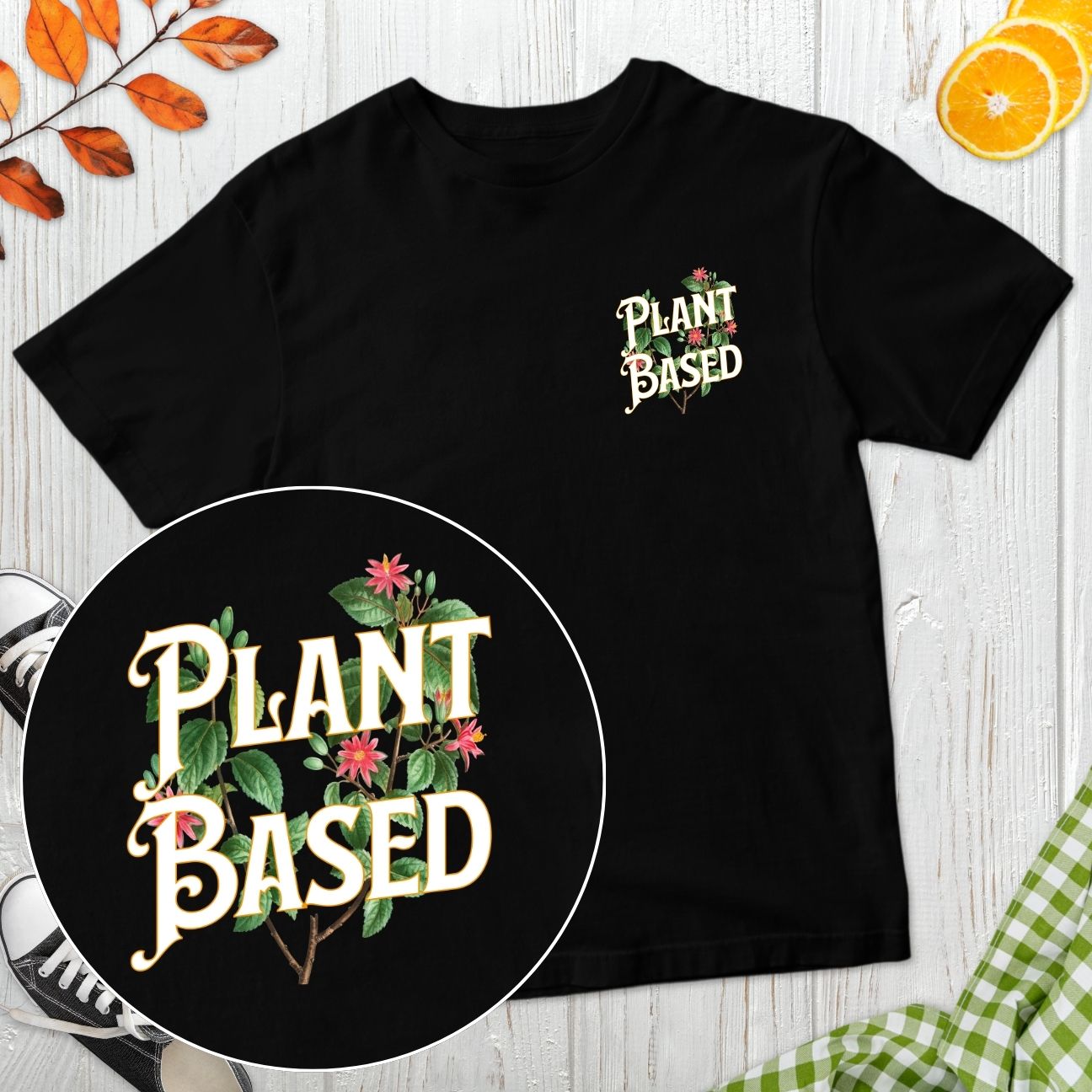 Plant-Based Streetwear T-Shirt