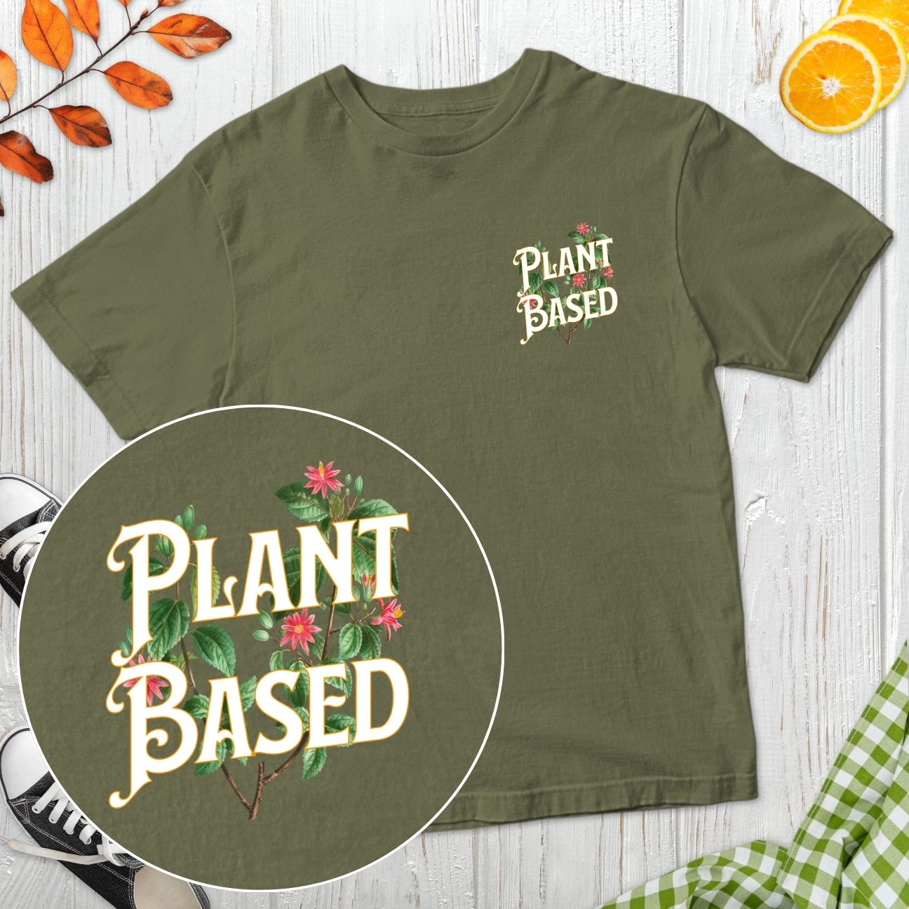 Plant-Based Streetwear T-Shirt