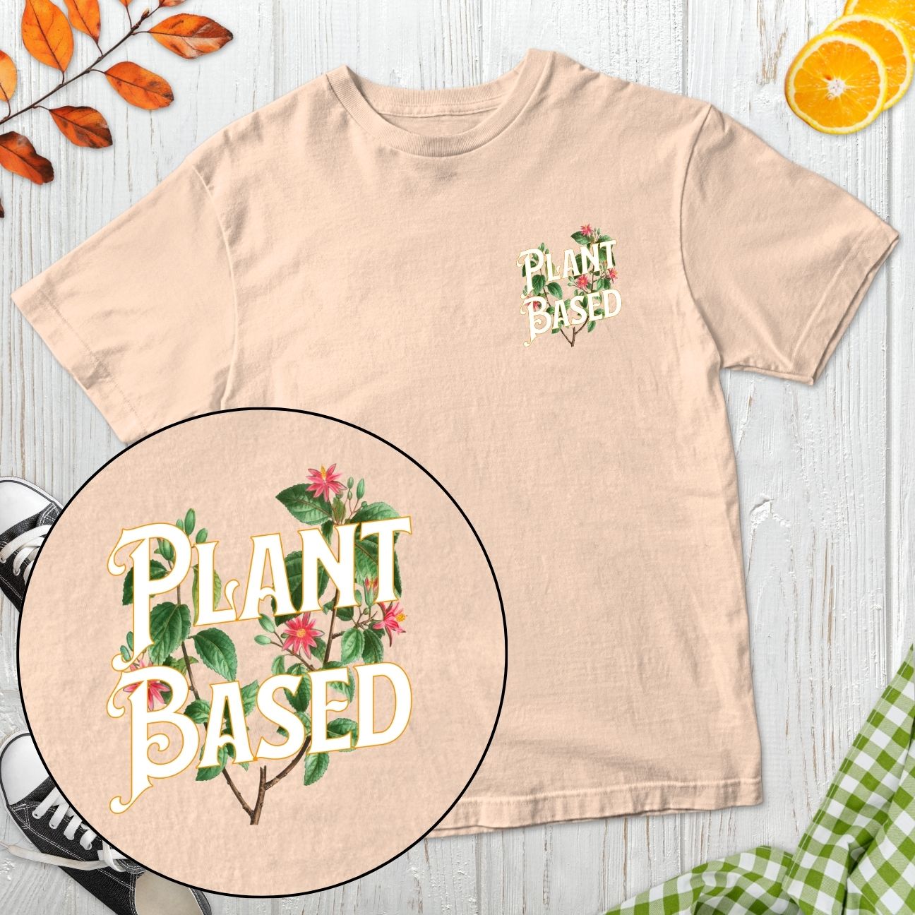 Plant-Based Streetwear T-Shirt