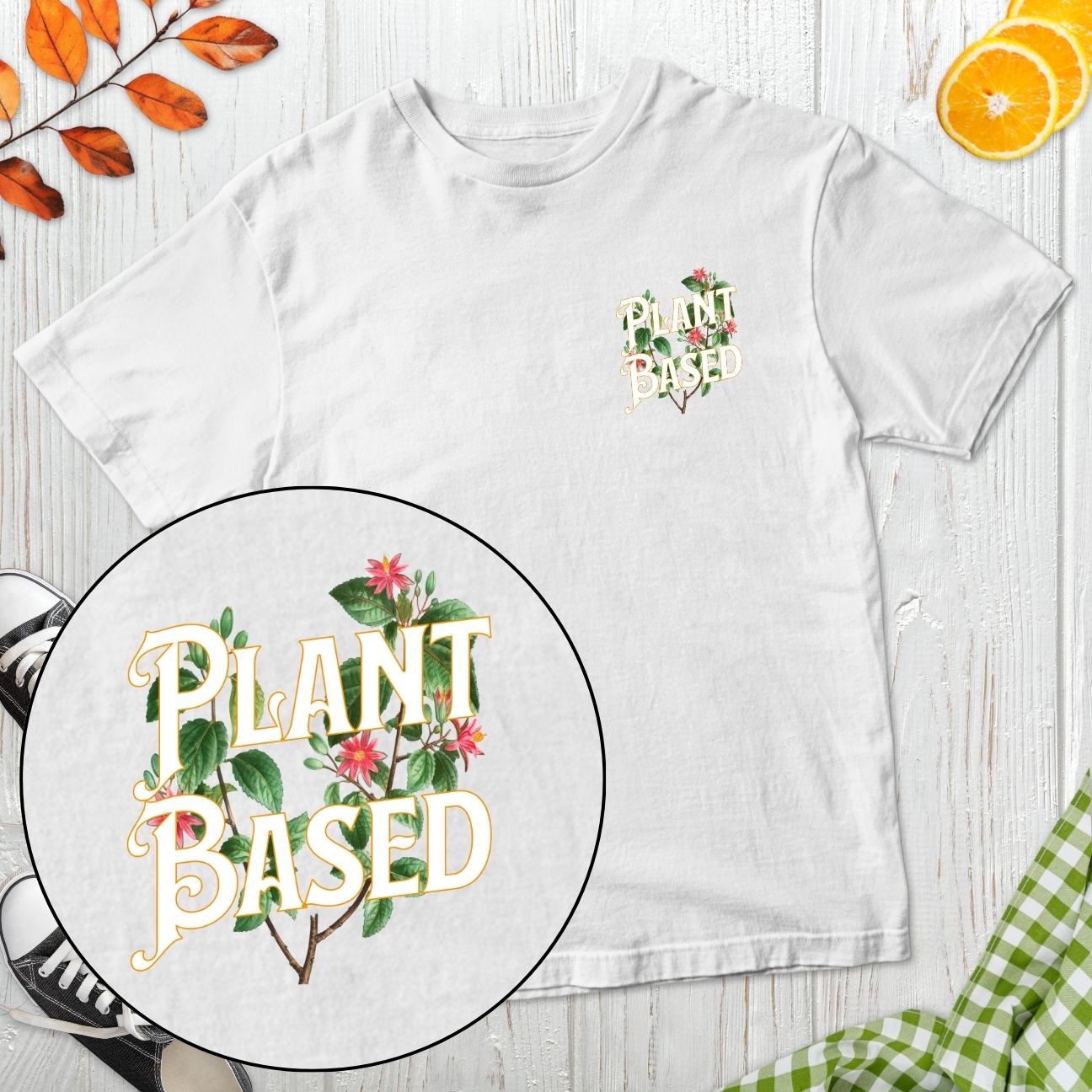 Plant-Based Streetwear T-Shirt