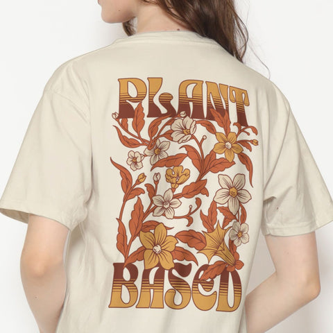 Plant-Based Flowers Streetwear T-Shirt