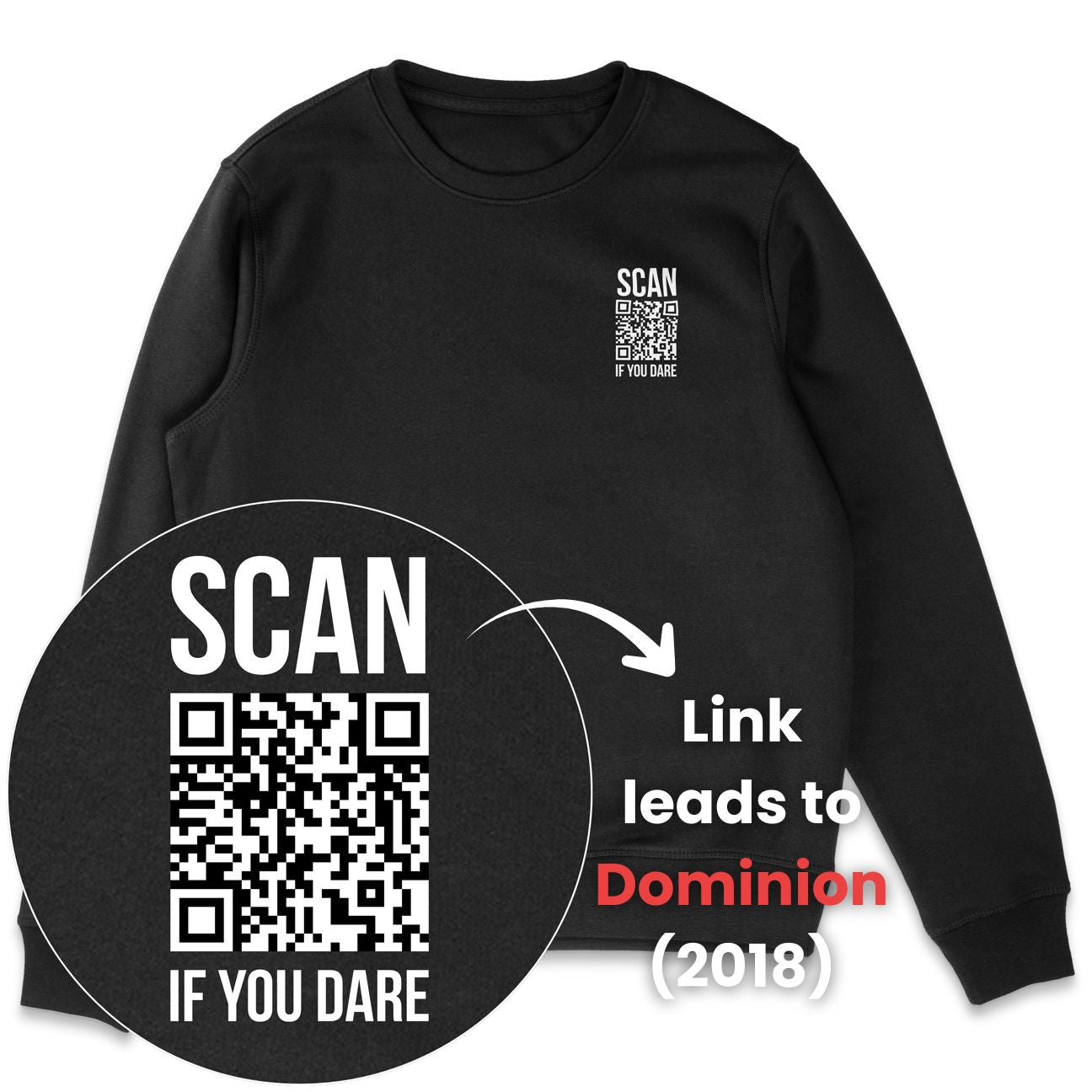 Watch Dominion QR Code Sweatshirt