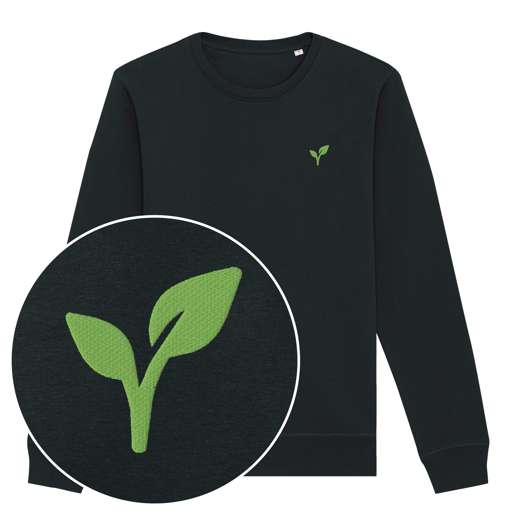Vegan Logo Sweatshirt (Embroidered)