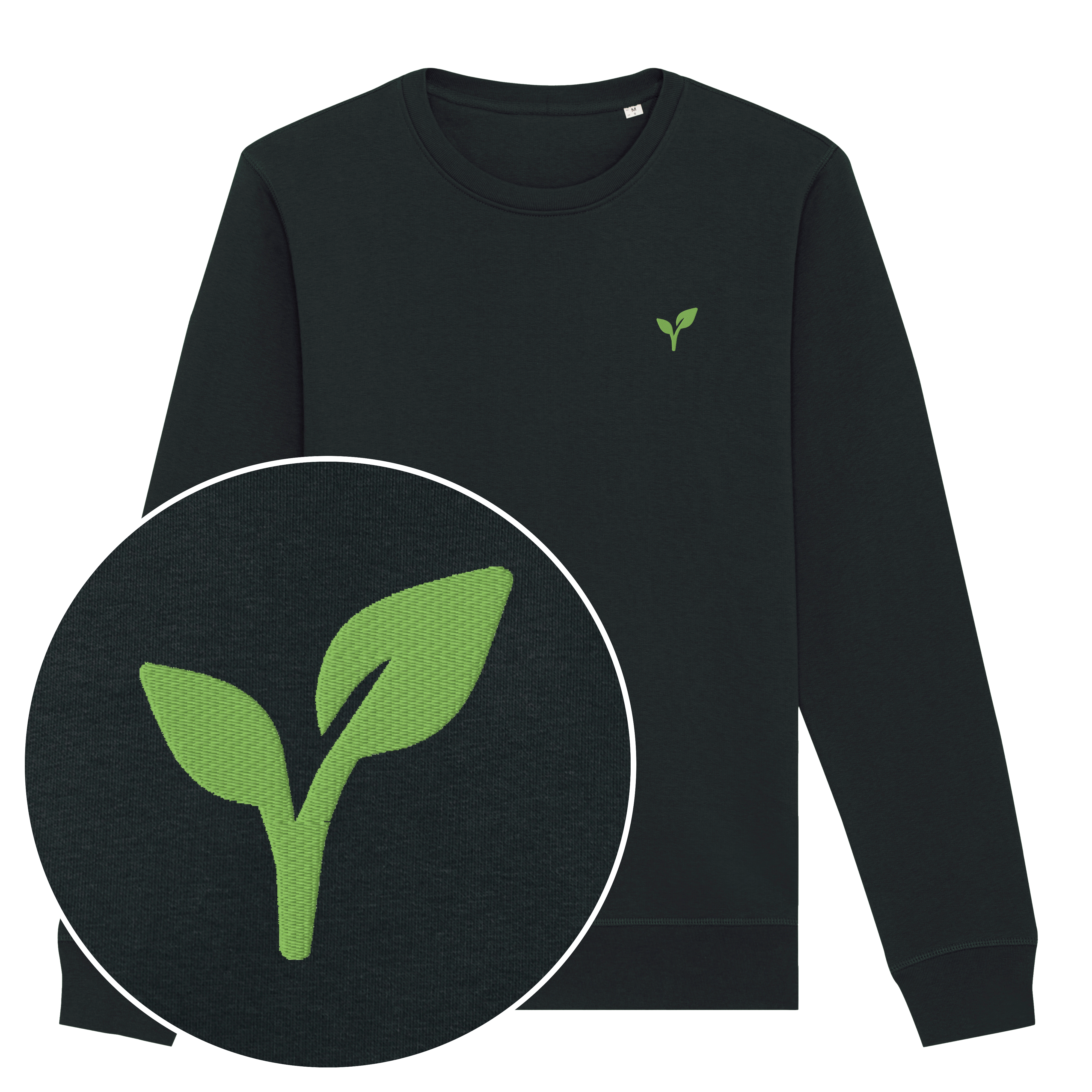 Vegan Logo Sweatshirt (Embroidered)