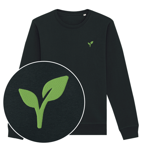 Vegan Logo Sweatshirt (Embroidered)
