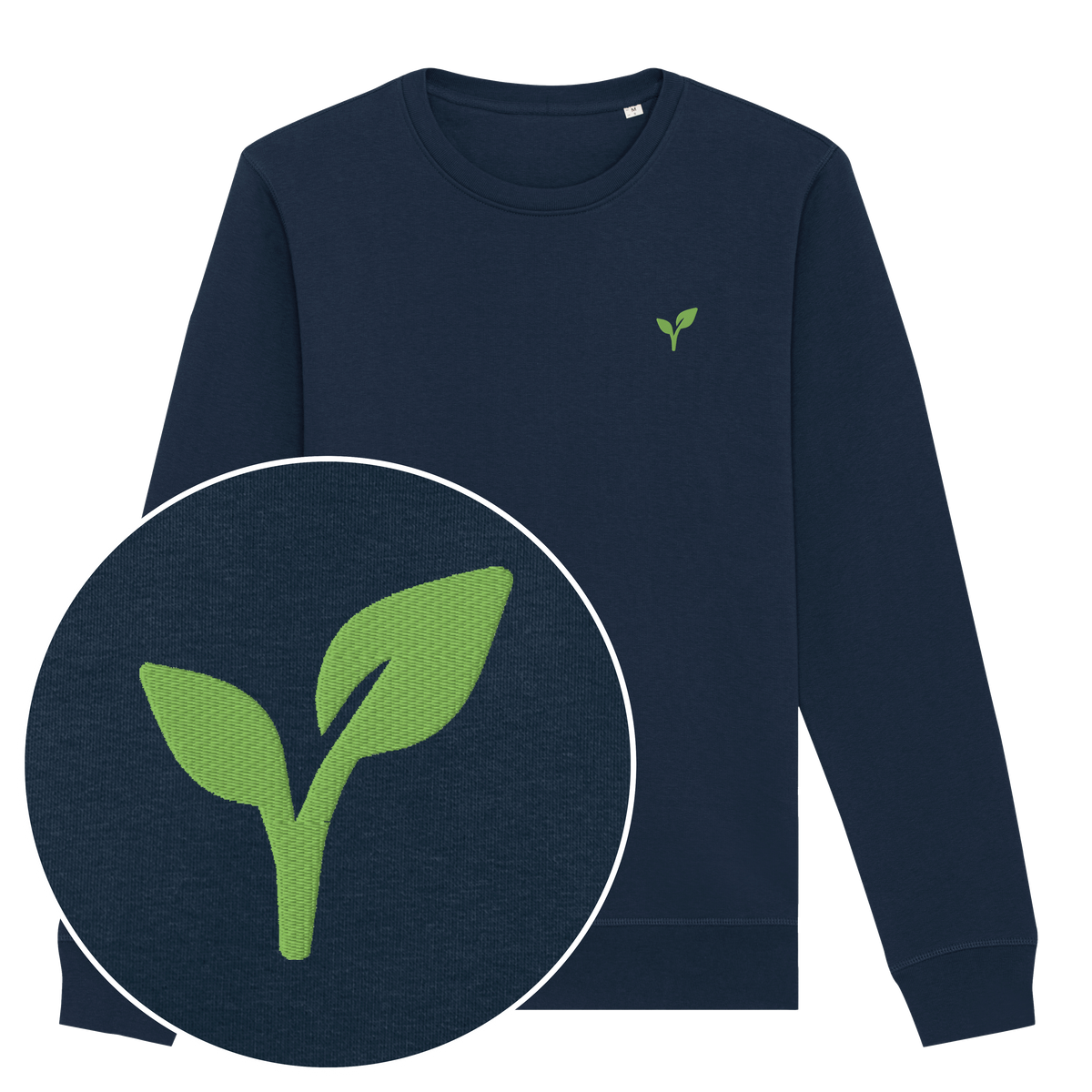 Vegan Logo Sweatshirt (Embroidered)