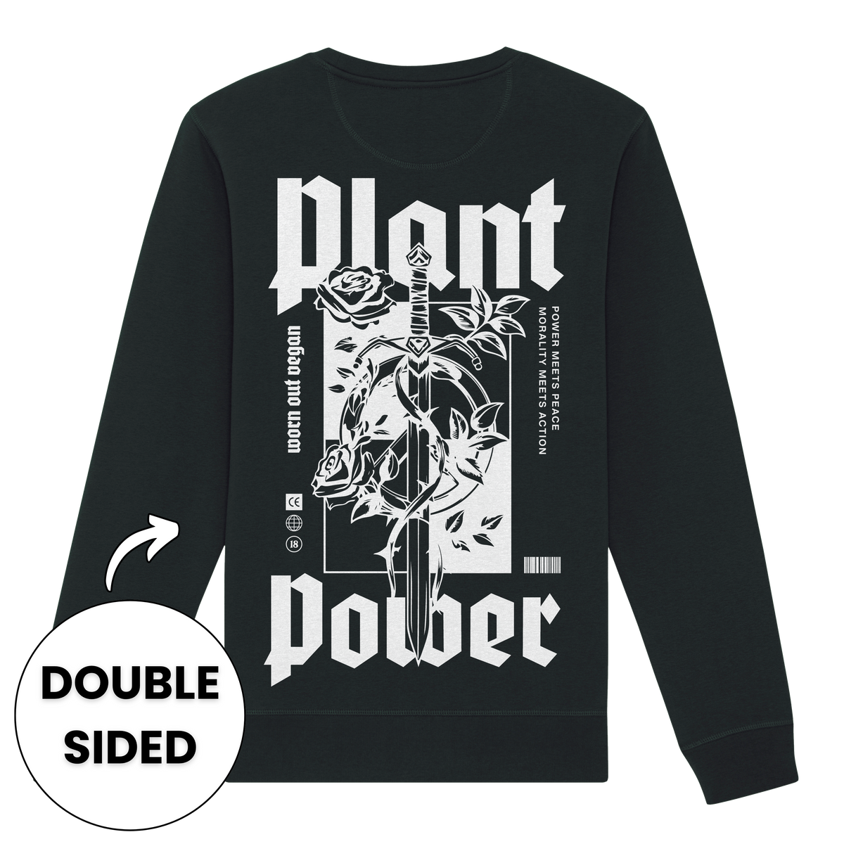 Plant Power Streetwear Sweatshirt