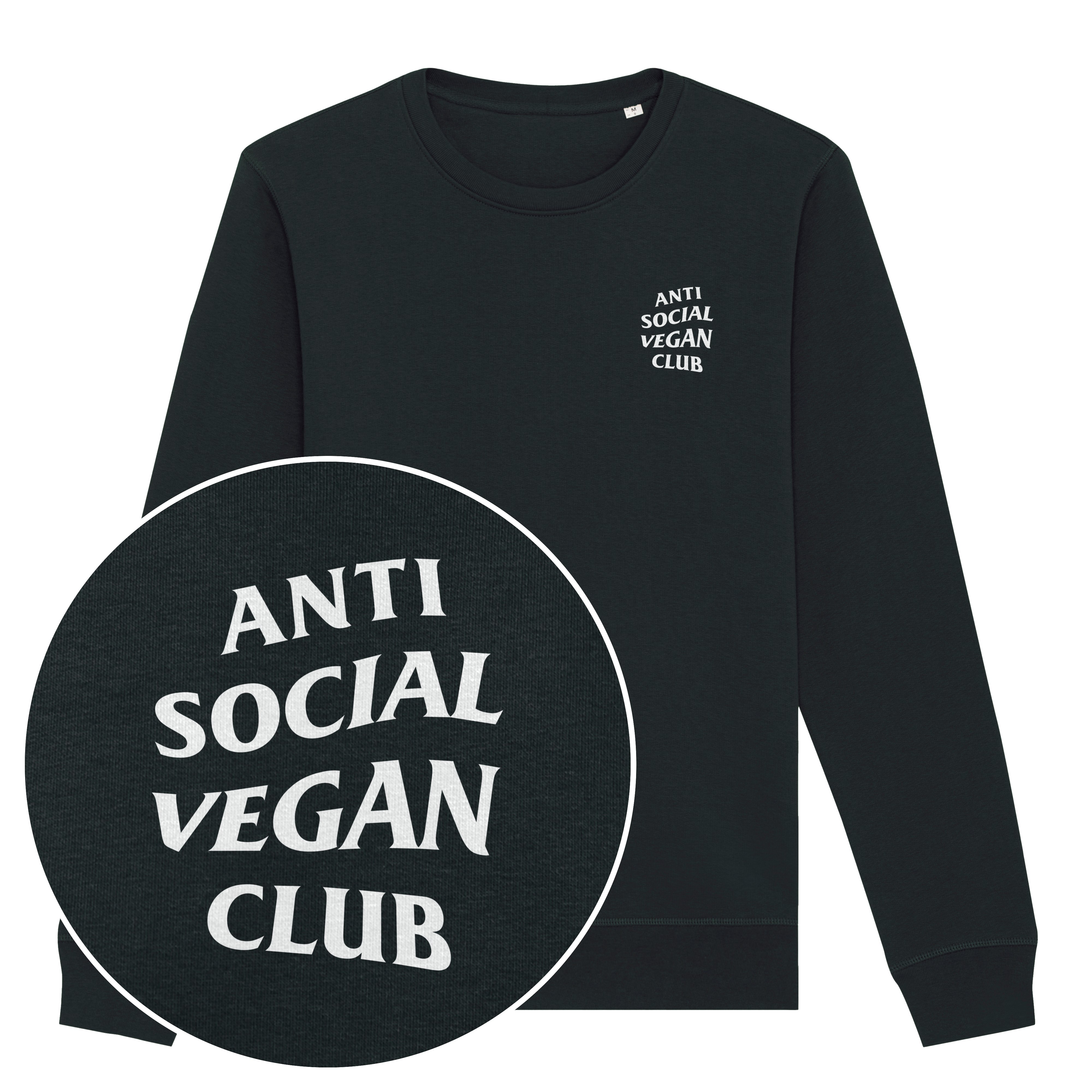 Anti Social Vegan Club Streetwear Sweatshirt