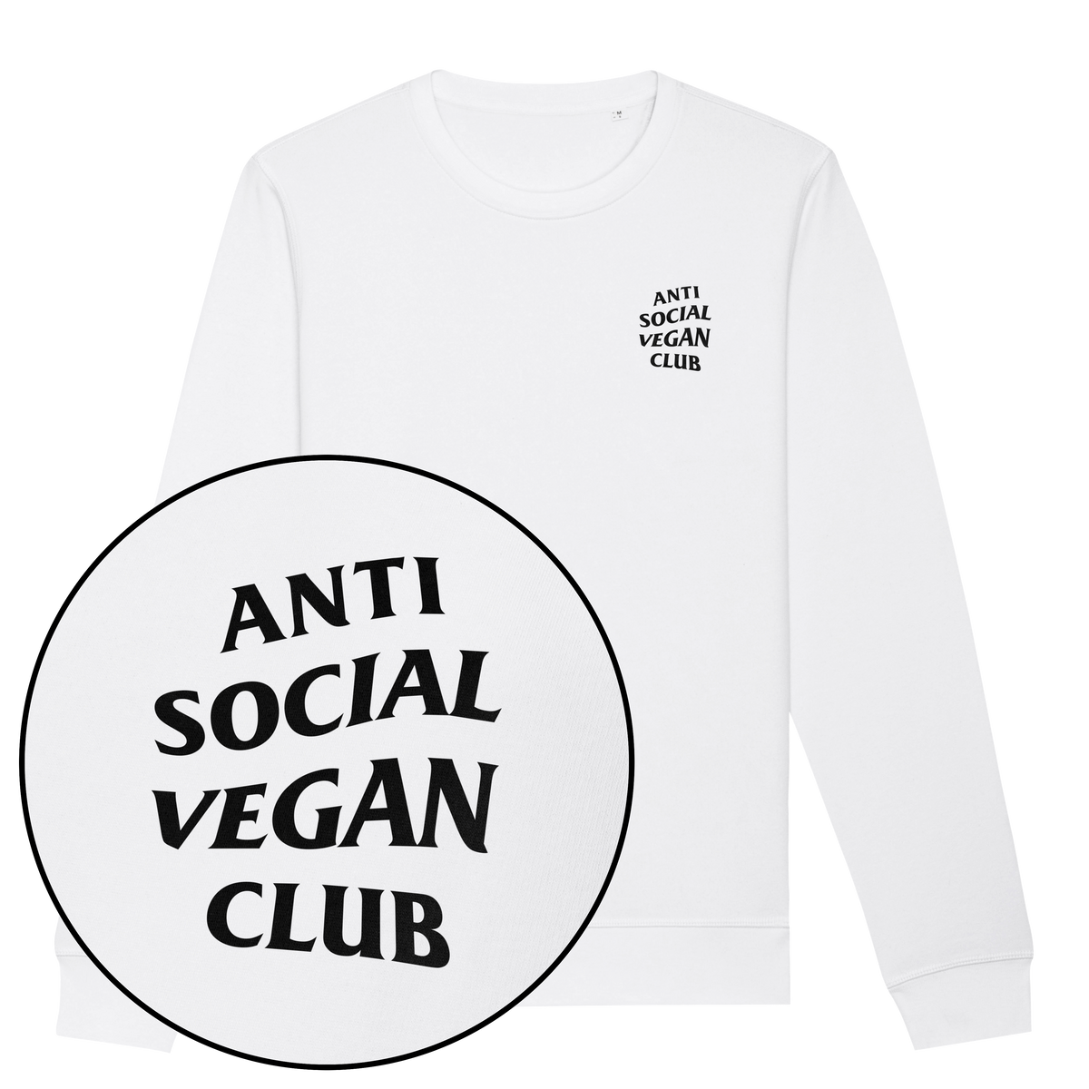Anti Social Vegan Club Streetwear Sweatshirt