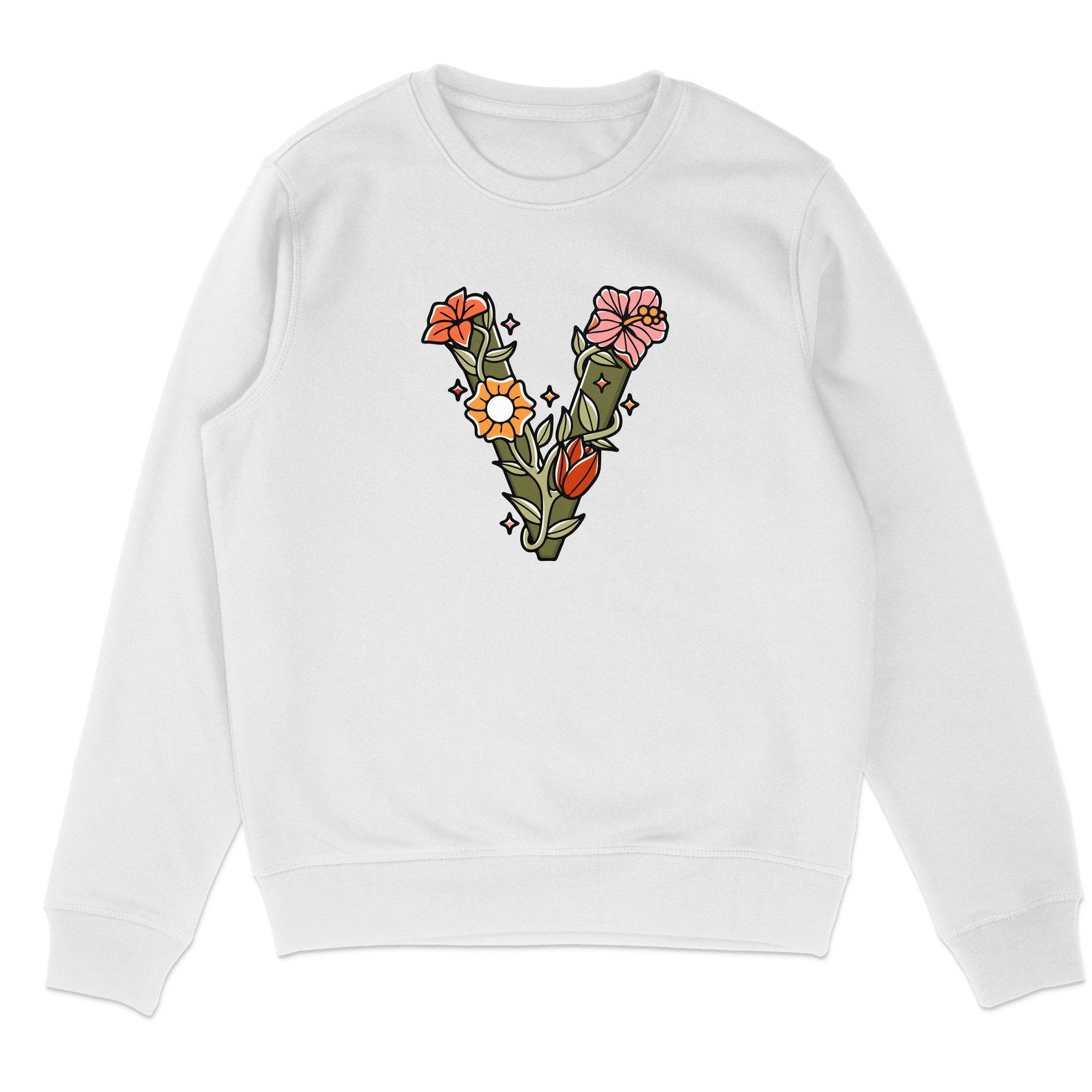 V For Vegan Sweatshirt