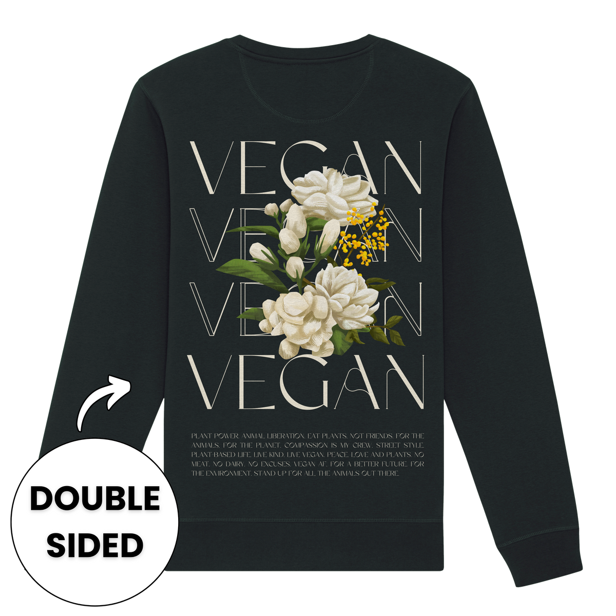 Flower Streetwear Sweatshirt