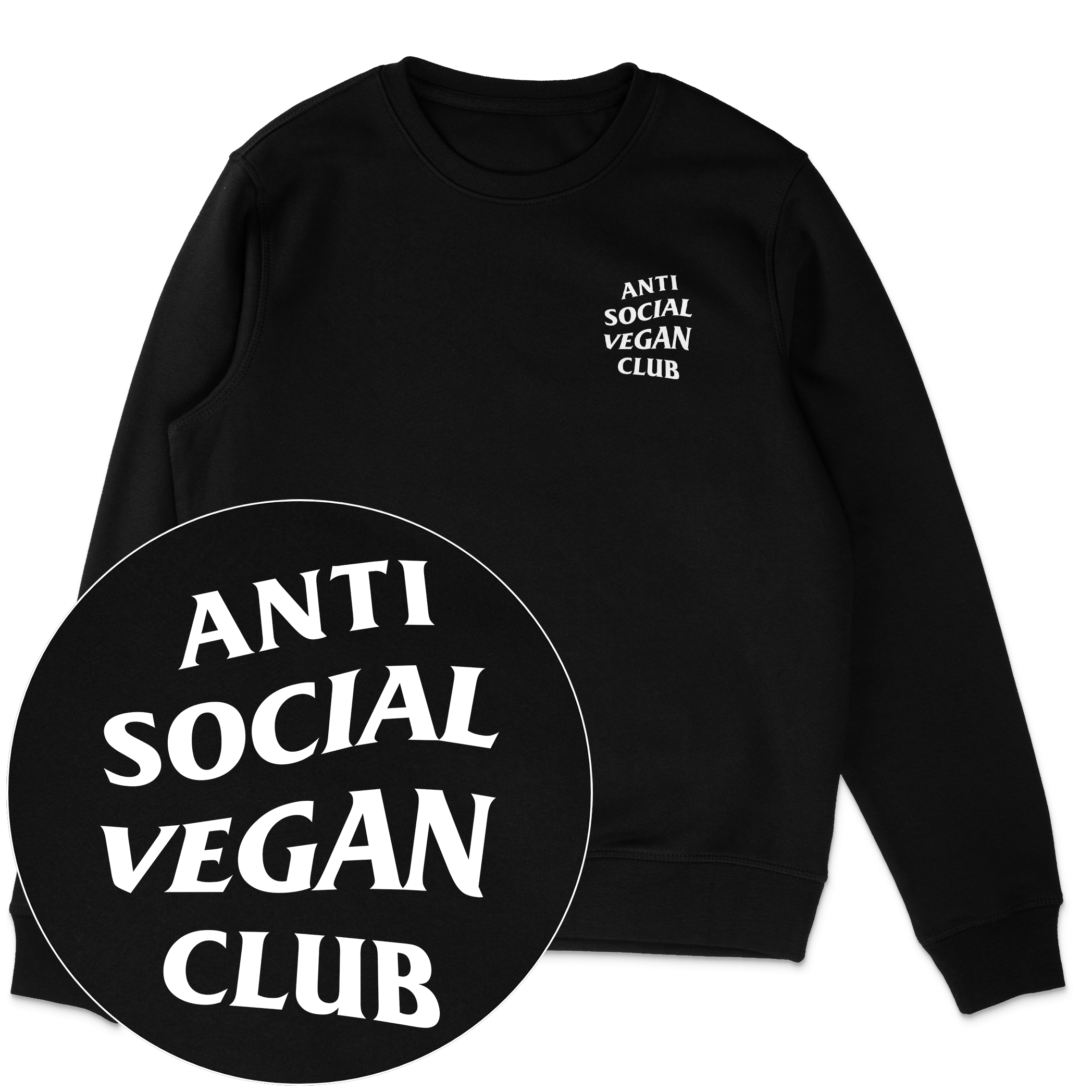 Anti Social Vegan Club Sweatshirt