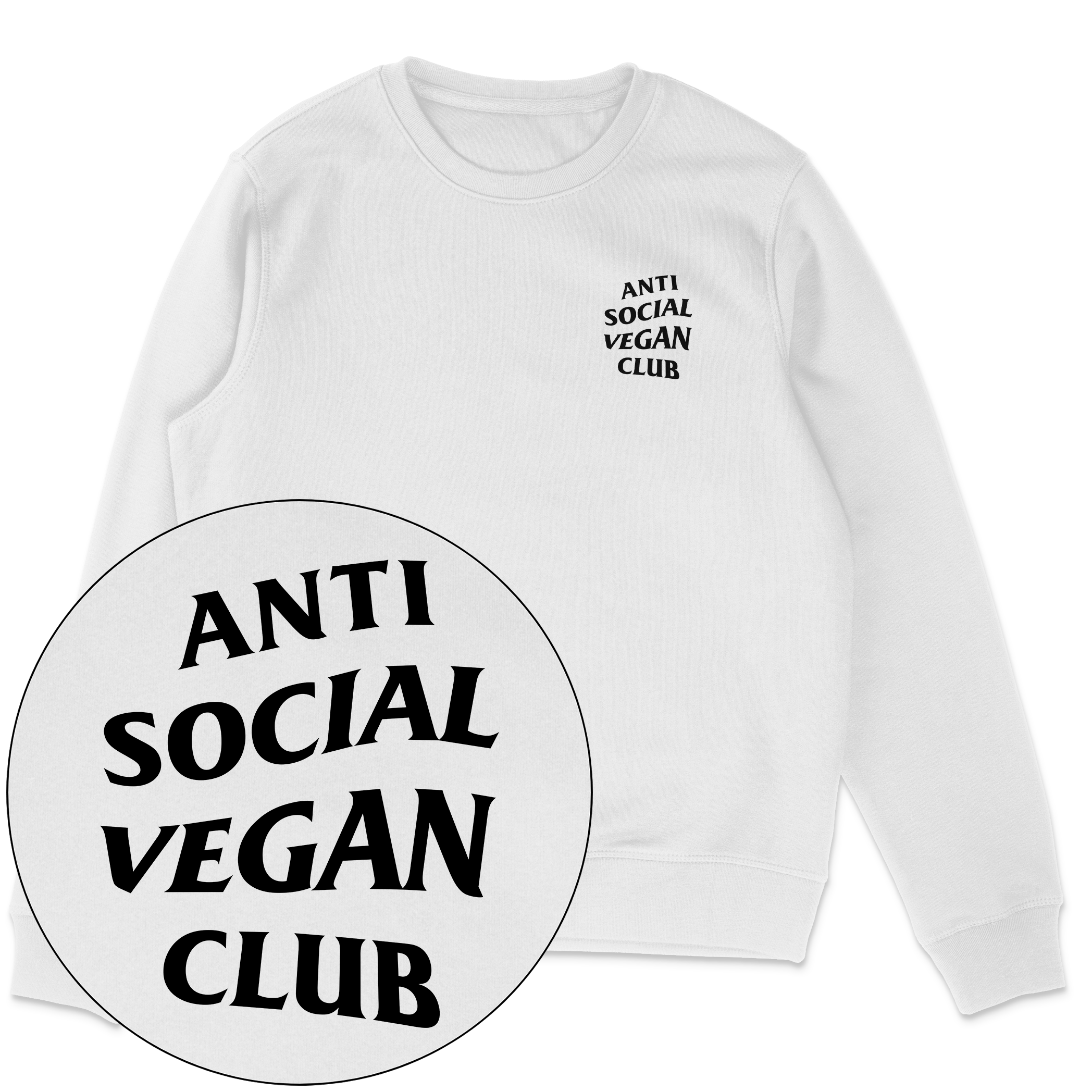 Anti Social Vegan Club Sweatshirt