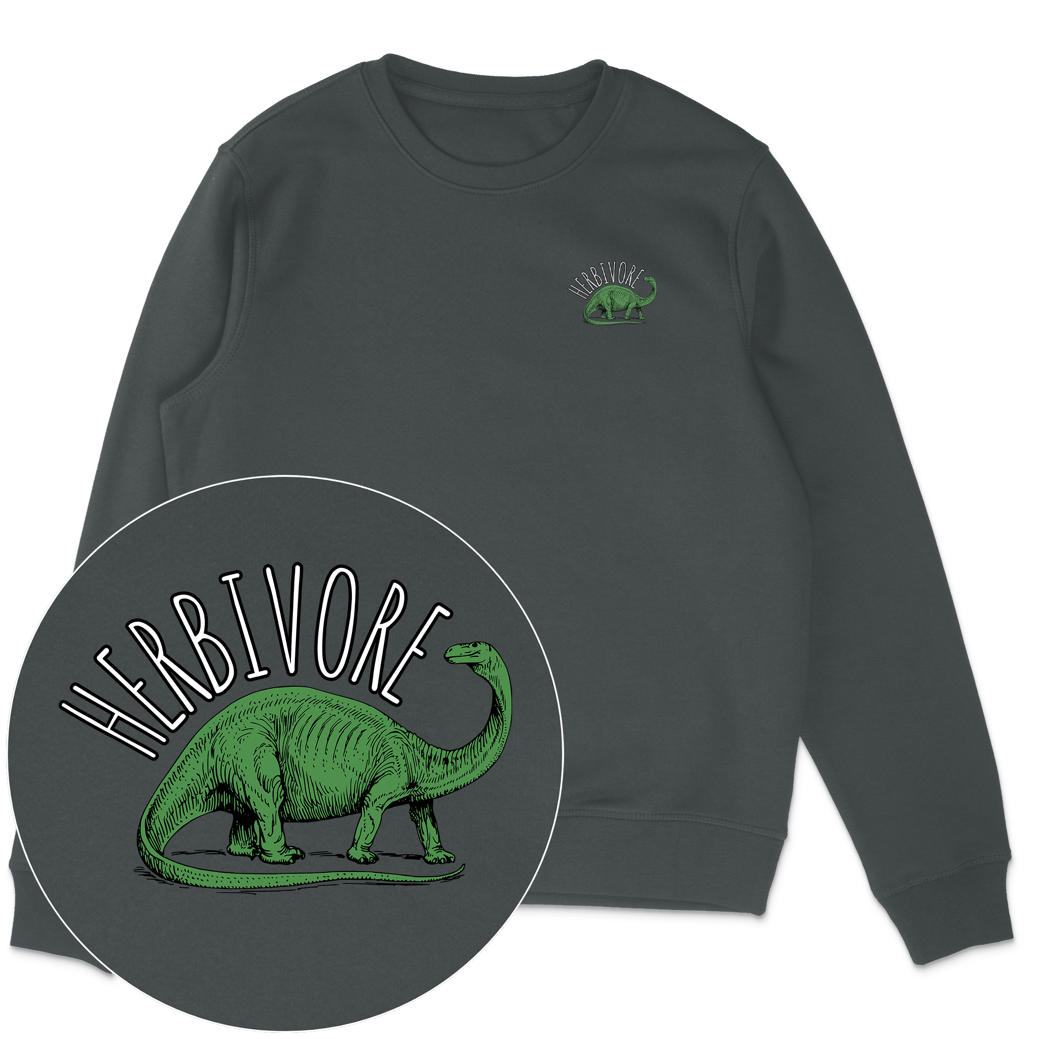 Herbivore Brontosaurus Sweatshirt
