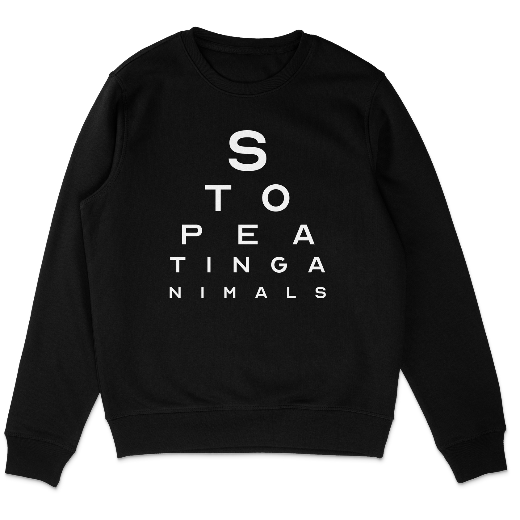 Stop Eating Animals Eye Exam Sweatshirt