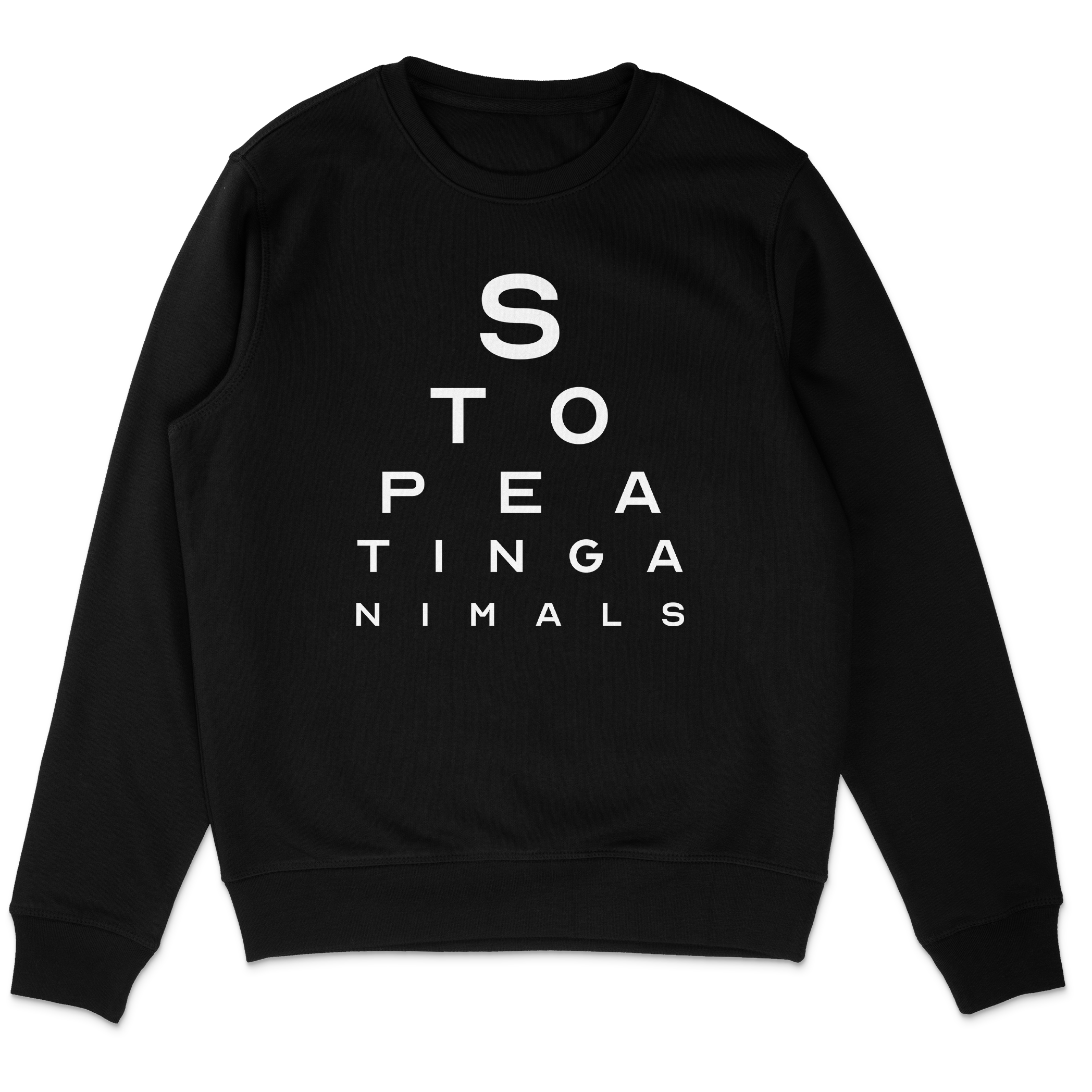 Stop Eating Animals Eye Exam Sweatshirt