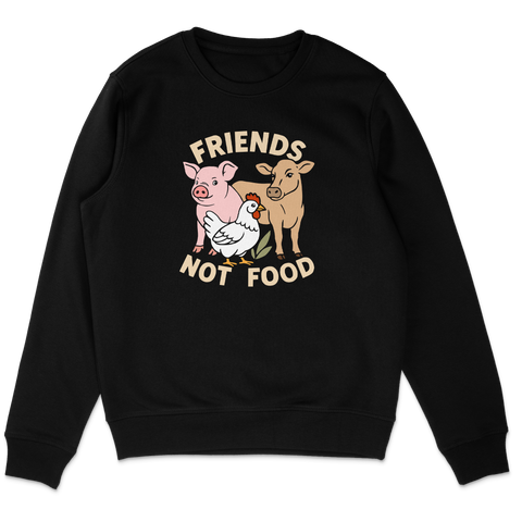 Friends Not Food Earthlings Sweatshirt