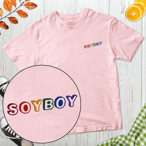 Soyboy Embroidered T-Shirt