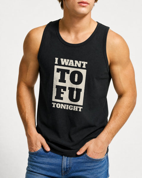 I Want Tofu Men's Tank Top