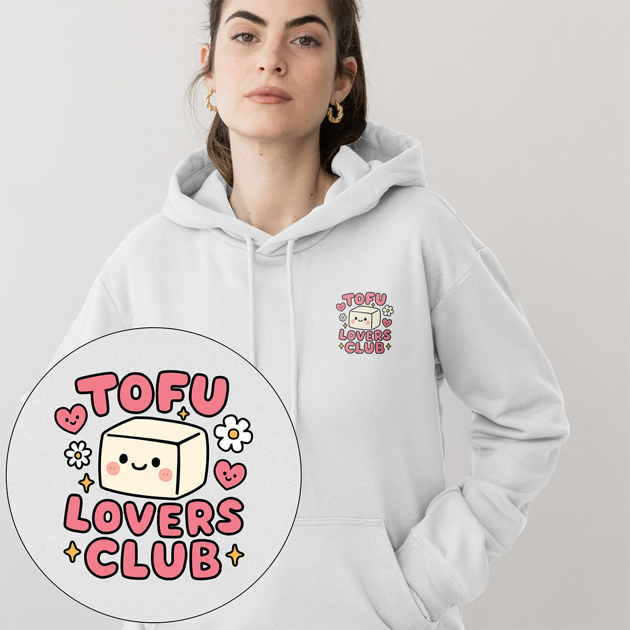 Tofu Lovers Club Hoodie