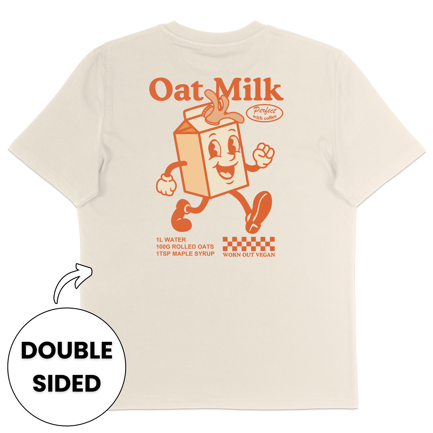 Oat Milk Streetwear T-Shirt