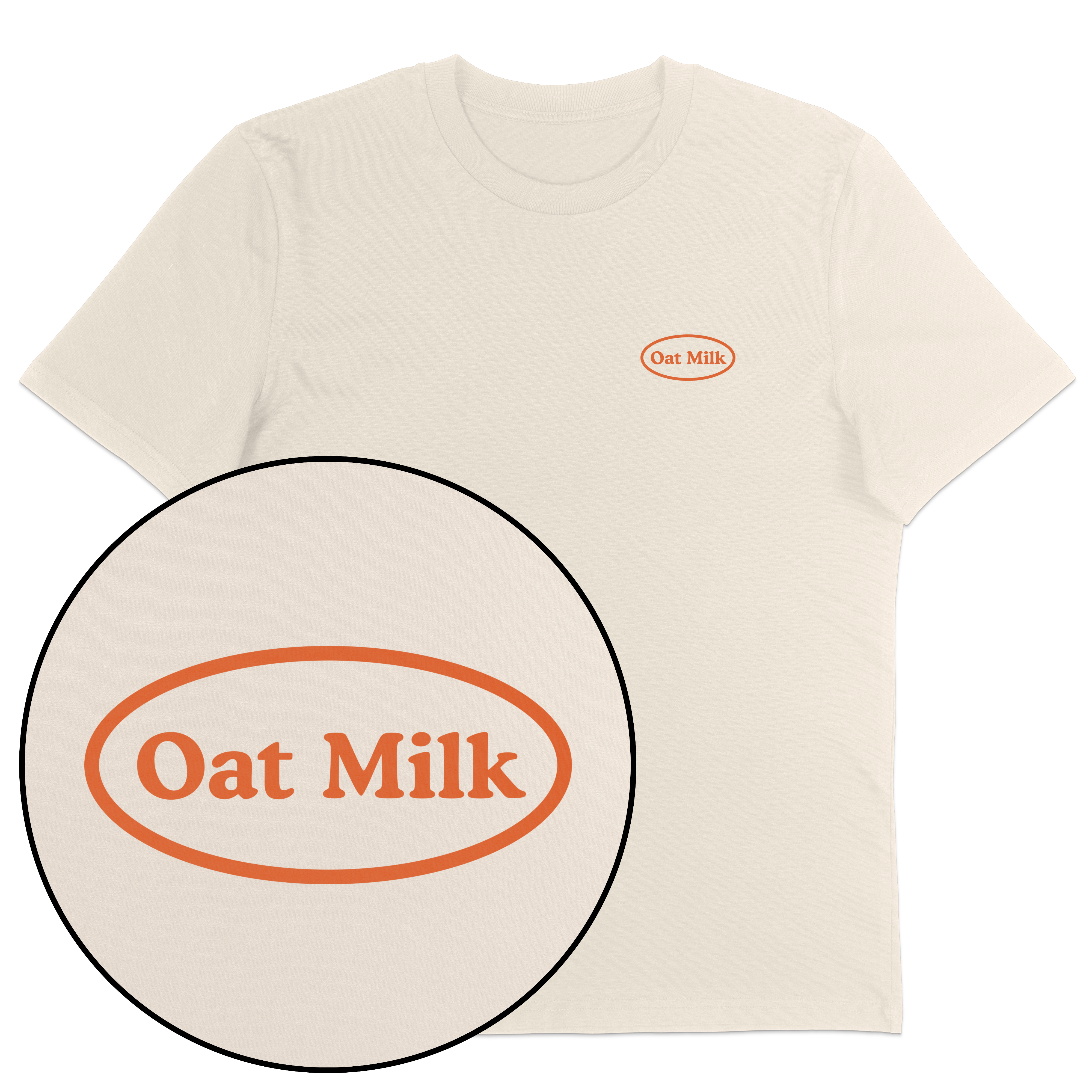 Oat Milk Streetwear T-Shirt