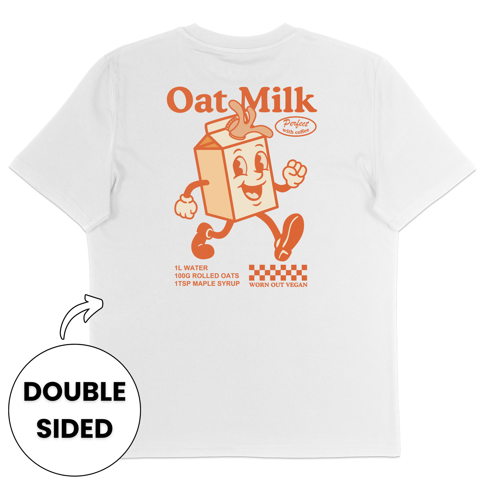 Oat Milk Streetwear T-Shirt