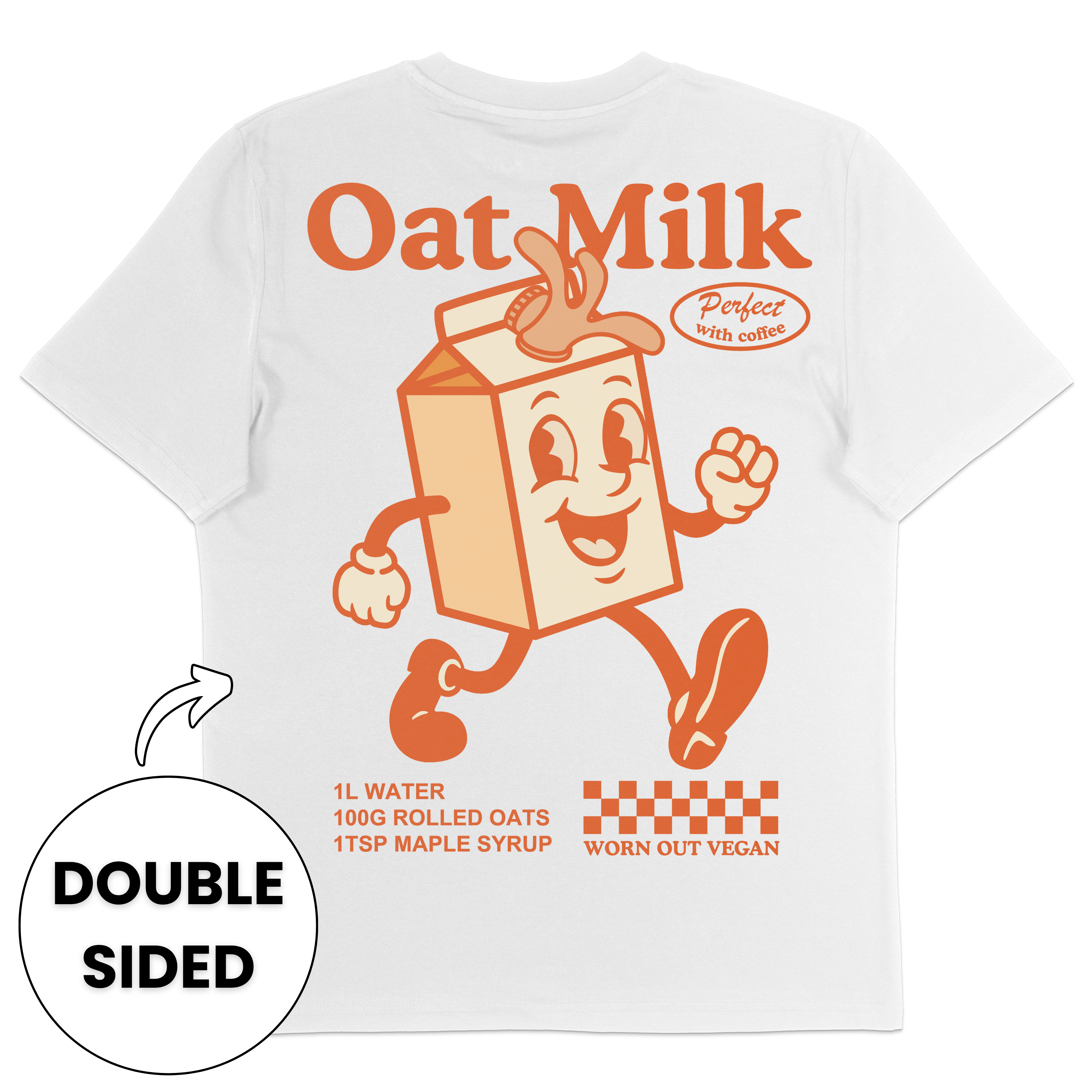 Oat Milk Streetwear T-Shirt