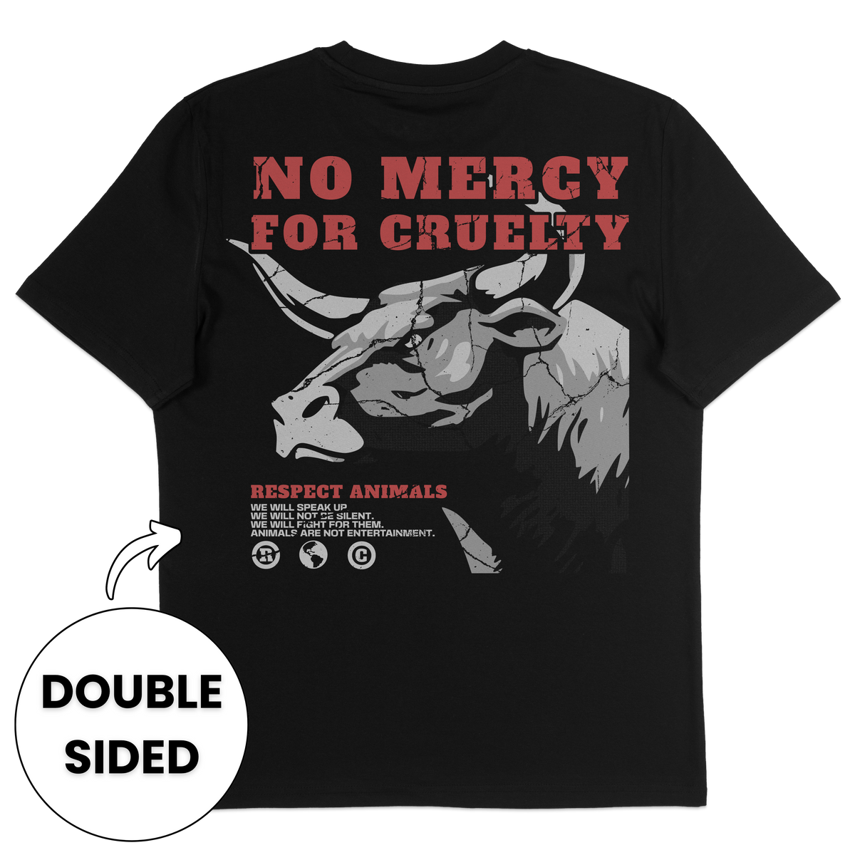 No Mercy For Cruelty Streetwear T-Shirt