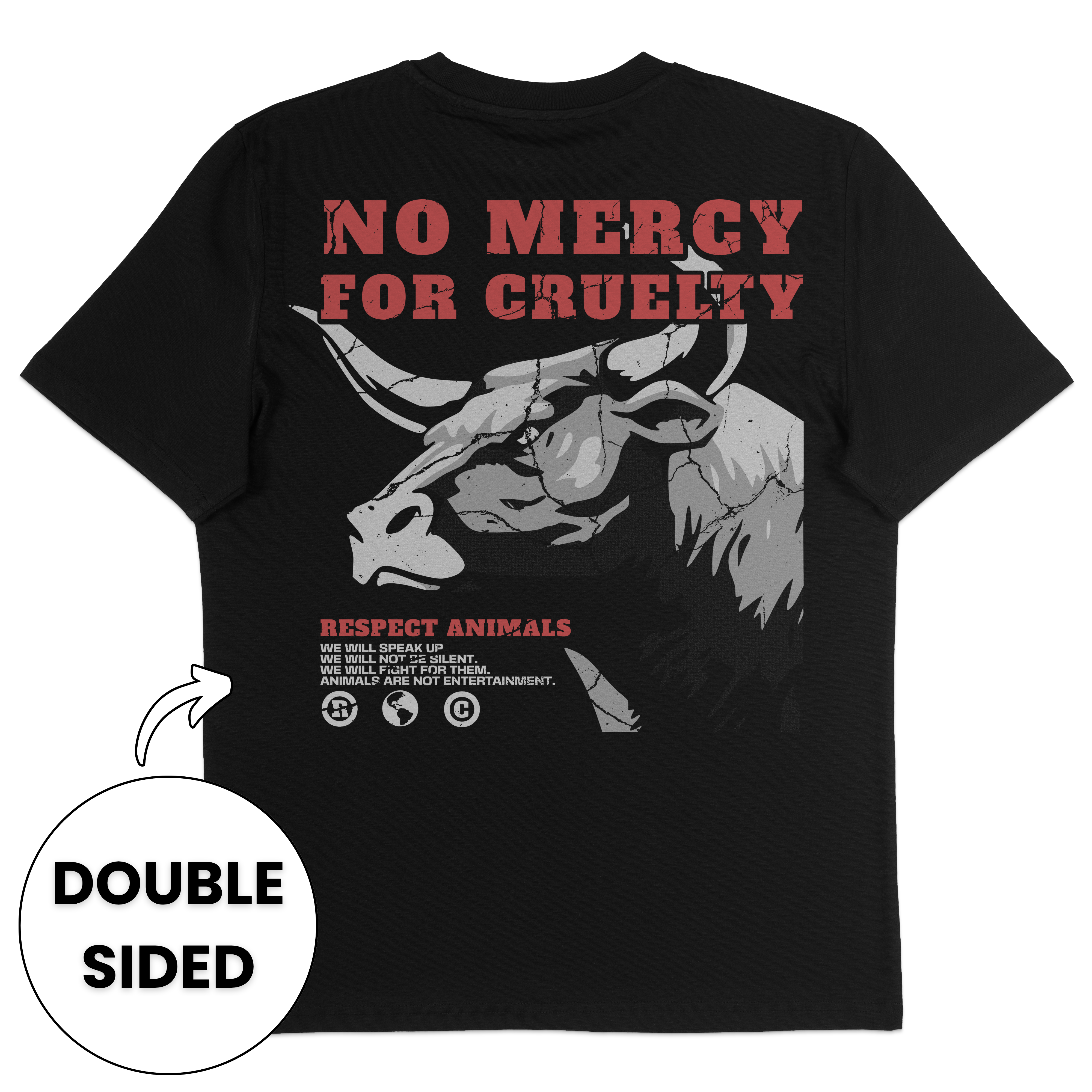 No Mercy For Cruelty Streetwear T-Shirt