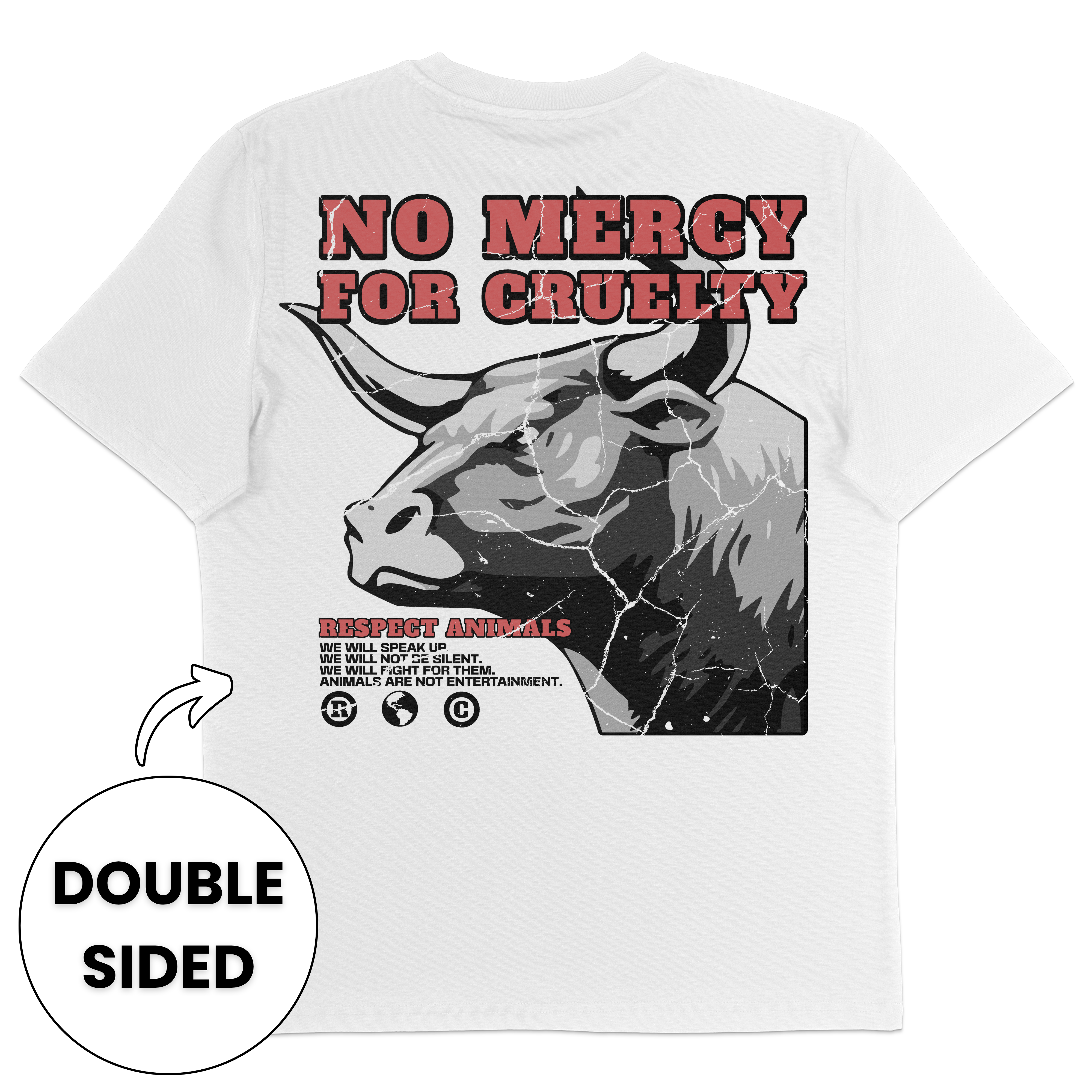 No Mercy For Cruelty Streetwear T-Shirt