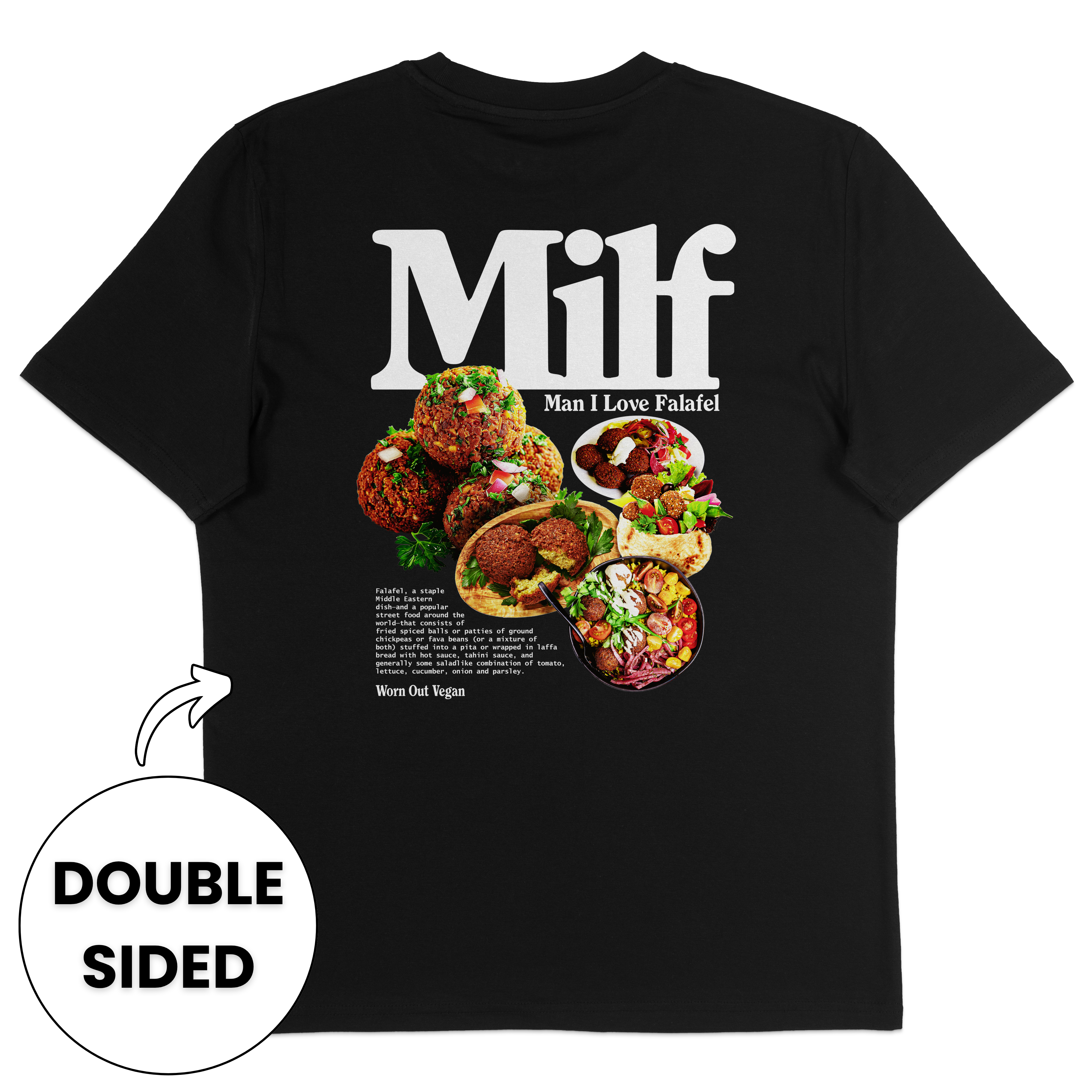 Man I Love Falafel Streetwear T-Shirt