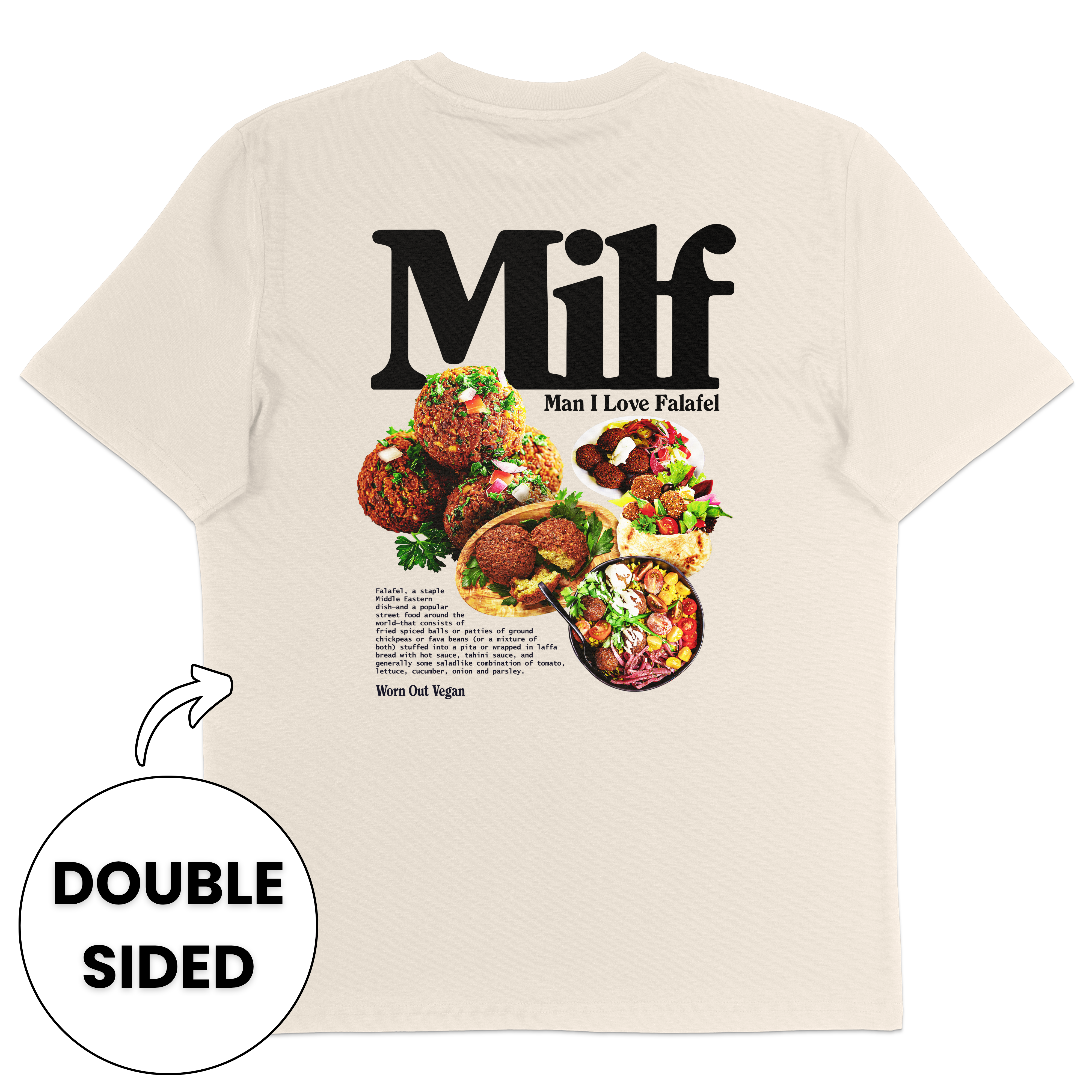 Man I Love Falafel Streetwear T-Shirt
