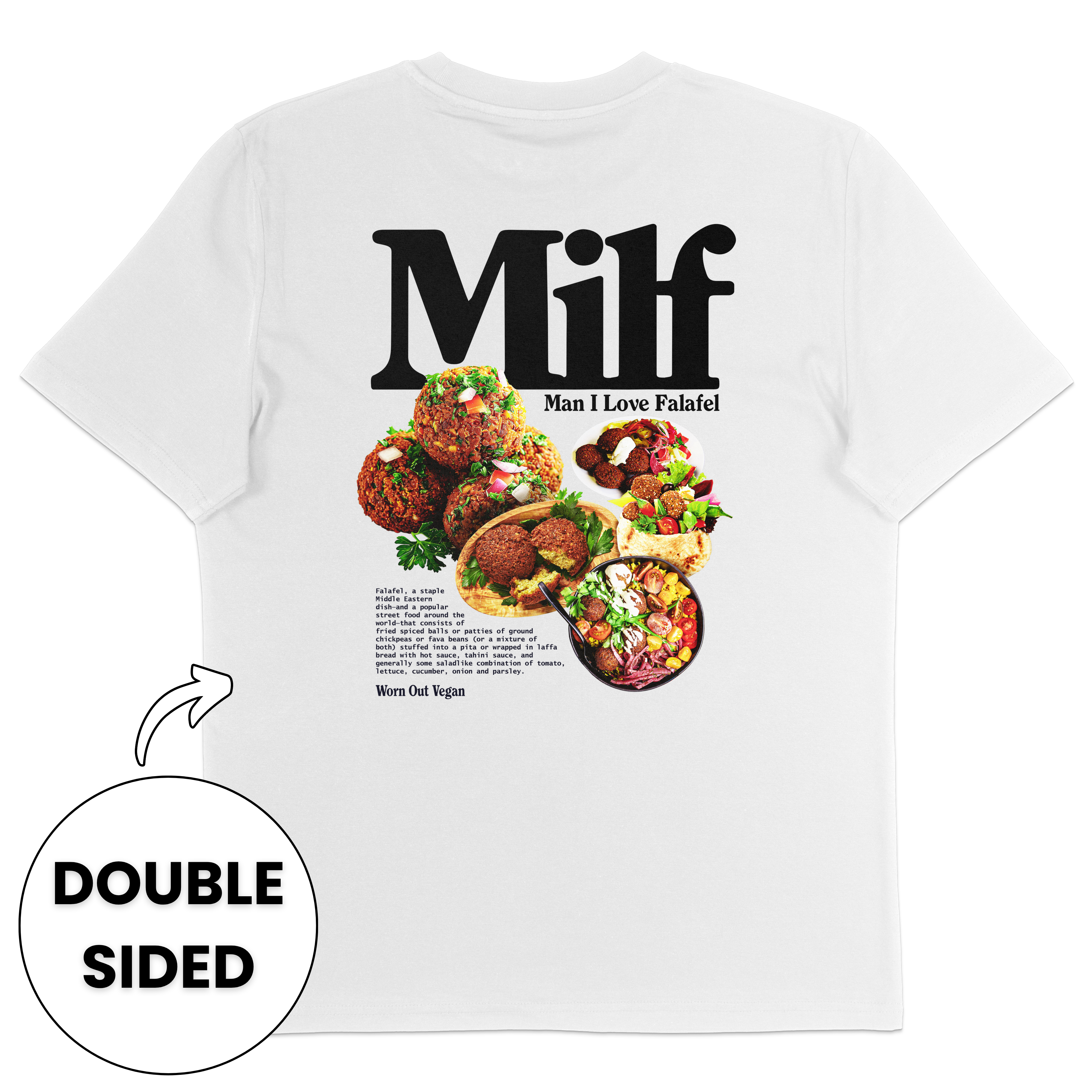 Man I Love Falafel Streetwear T-Shirt