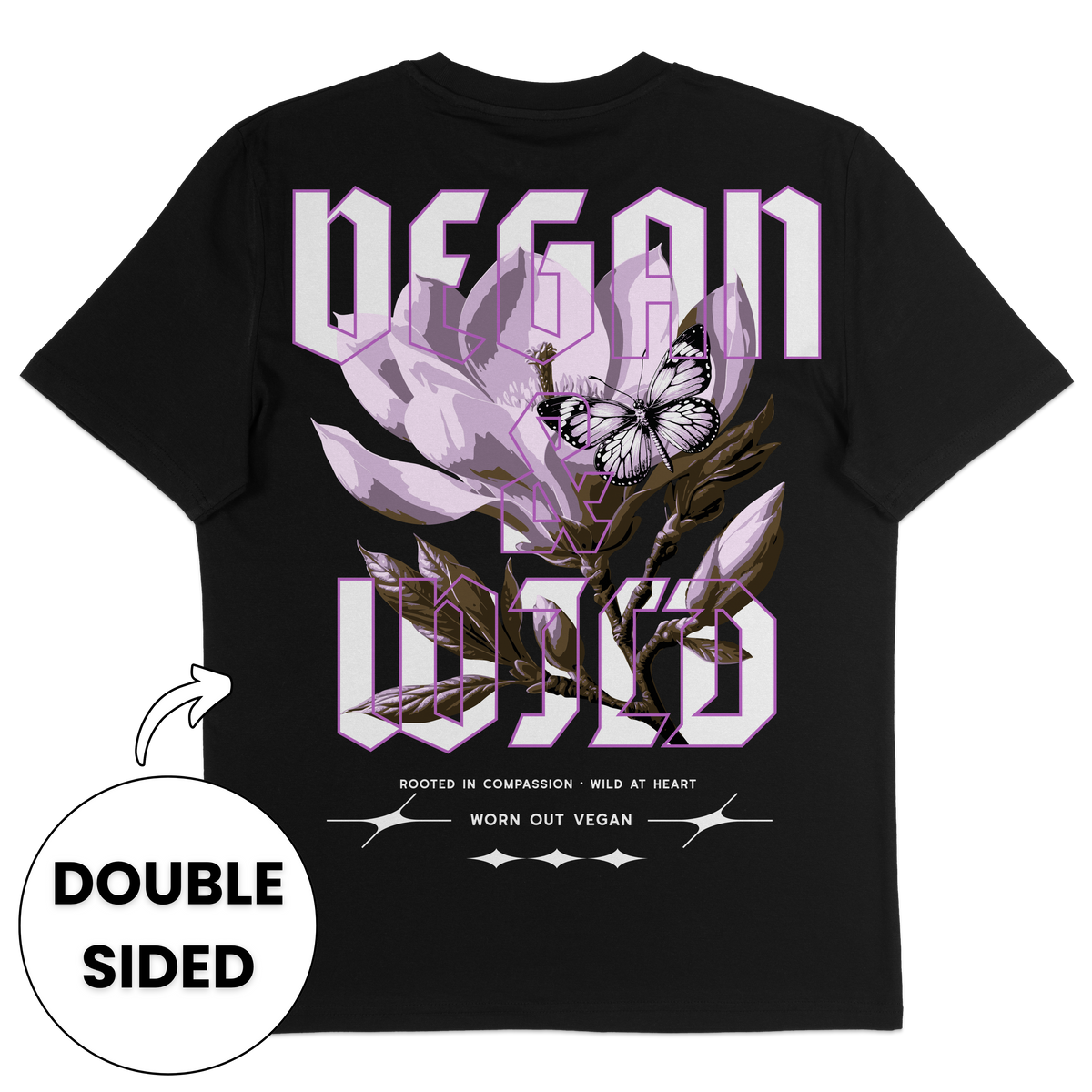 Vegan & Wild Streetwear T-Shirt