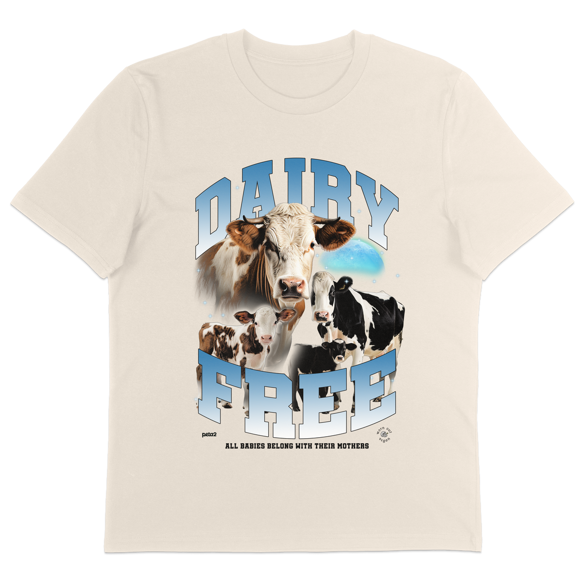 WOV x peta2 Dairy-Free T-Shirt