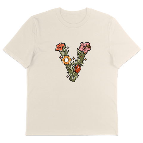 V For Vegan T-Shirt