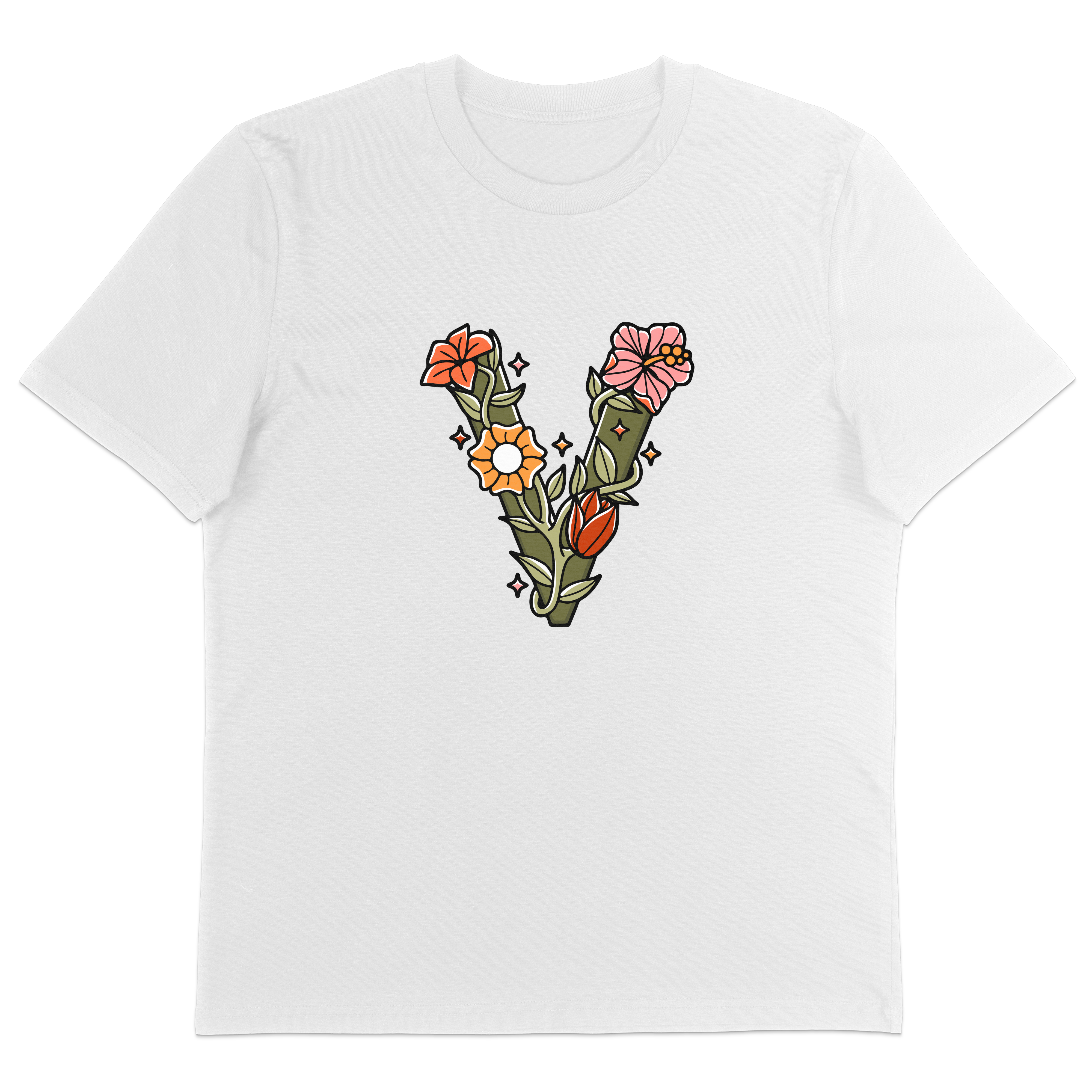 V For Vegan T-Shirt