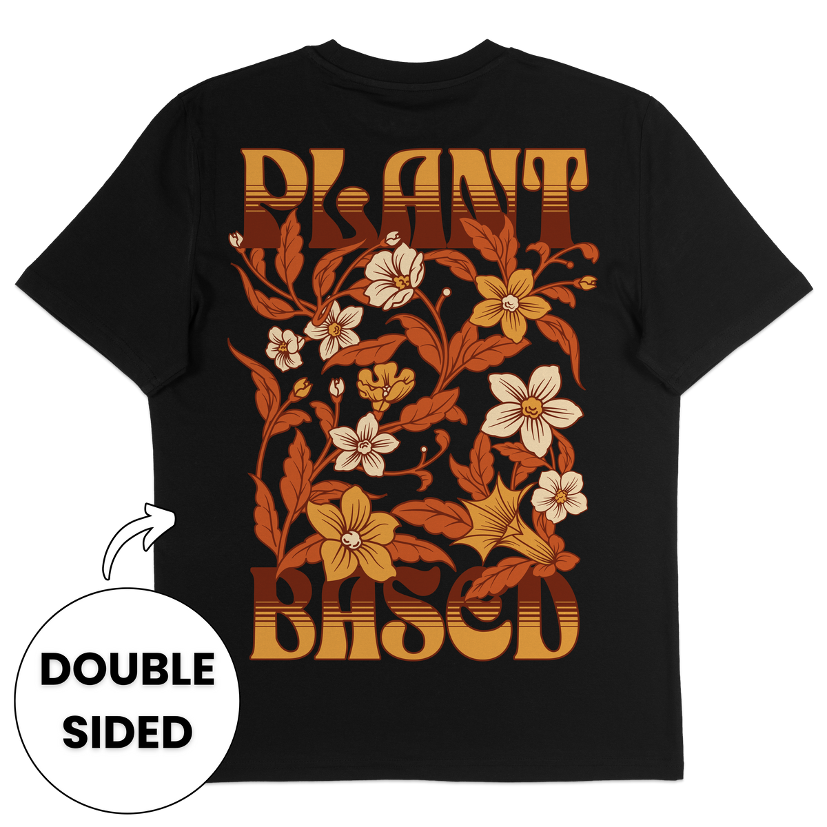 Plant-Based Flowers Streetwear T-Shirt